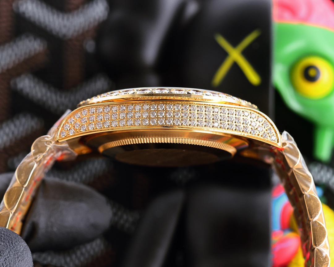 Rolex ロレックス 2025年新作 デイトナ 機械式腕時計 ダイヤモンド装飾シリーズ