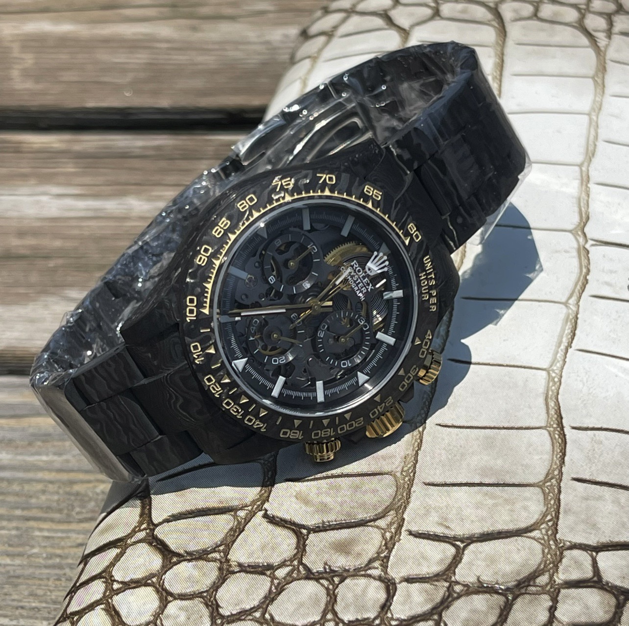 NEW 2025 Rolexロレックス機械式時計の独家ハイエンドカスタム版・スケルトンシリーズです