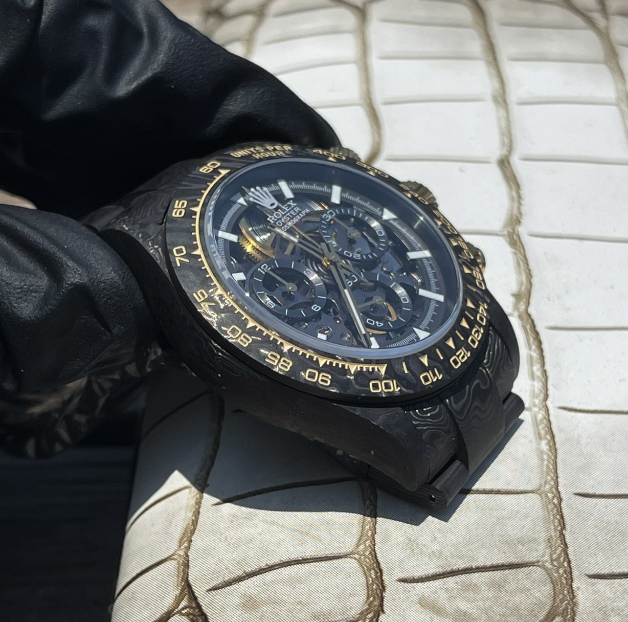 NEW 2025 Rolexロレックス機械式時計の独家ハイエンドカスタム版・スケルトンシリーズです