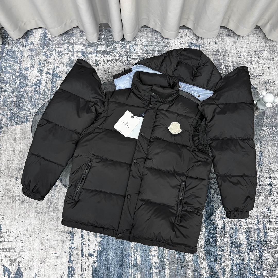 【人気商品】MONCLERモンクレール 取り外し可能ベスト付き プレミアム95%ホワイトダックダウン 超ソフトダウンジャケット