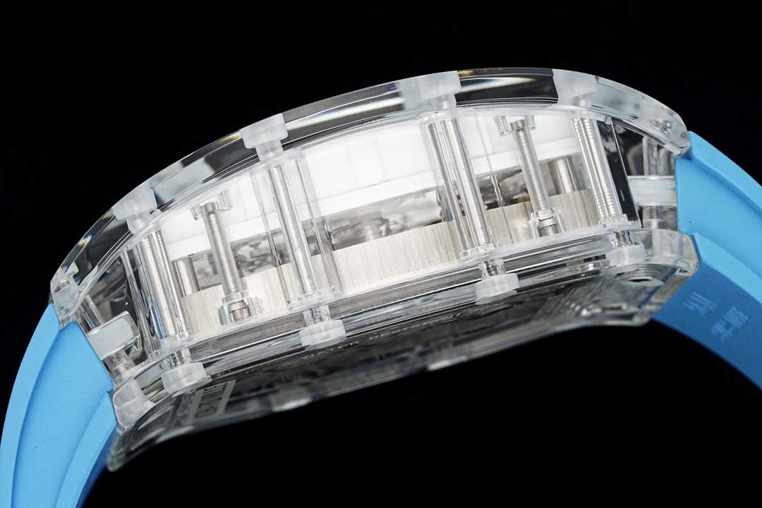 『RICHARD MILLE』リシャール・ミル 腕上の建築家 ブルーサファイアの奇跡 RM 56-01 クリスタル腕時計 機械式時計