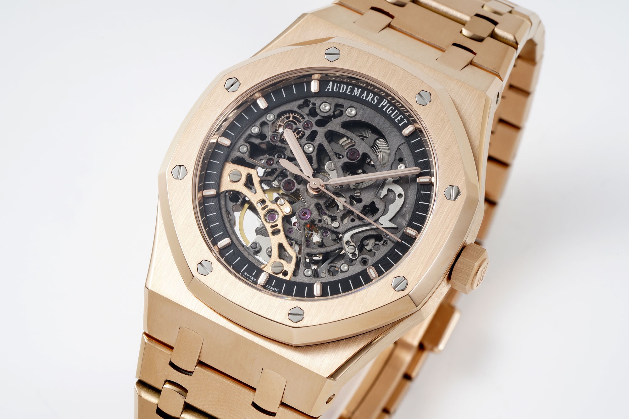 Audemars Piguet オーデマ ピゲ ロイヤルオーク ダブルバランスホイール オープンワーク 15407ST.OO.1220ST.01