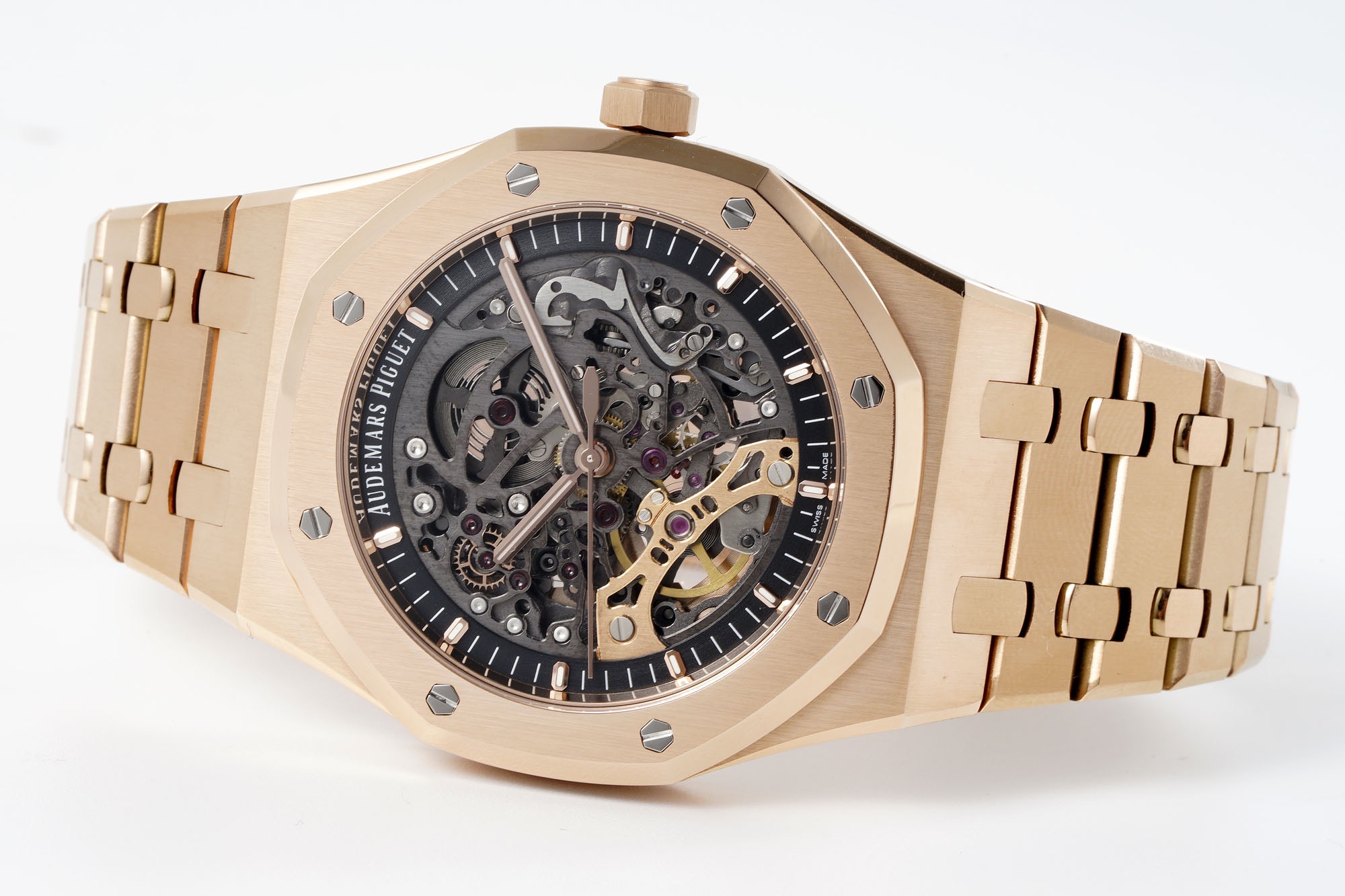 Audemars Piguet オーデマ ピゲ ロイヤルオーク ダブルバランスホイール オープンワーク 15407ST.OO.1220ST.01