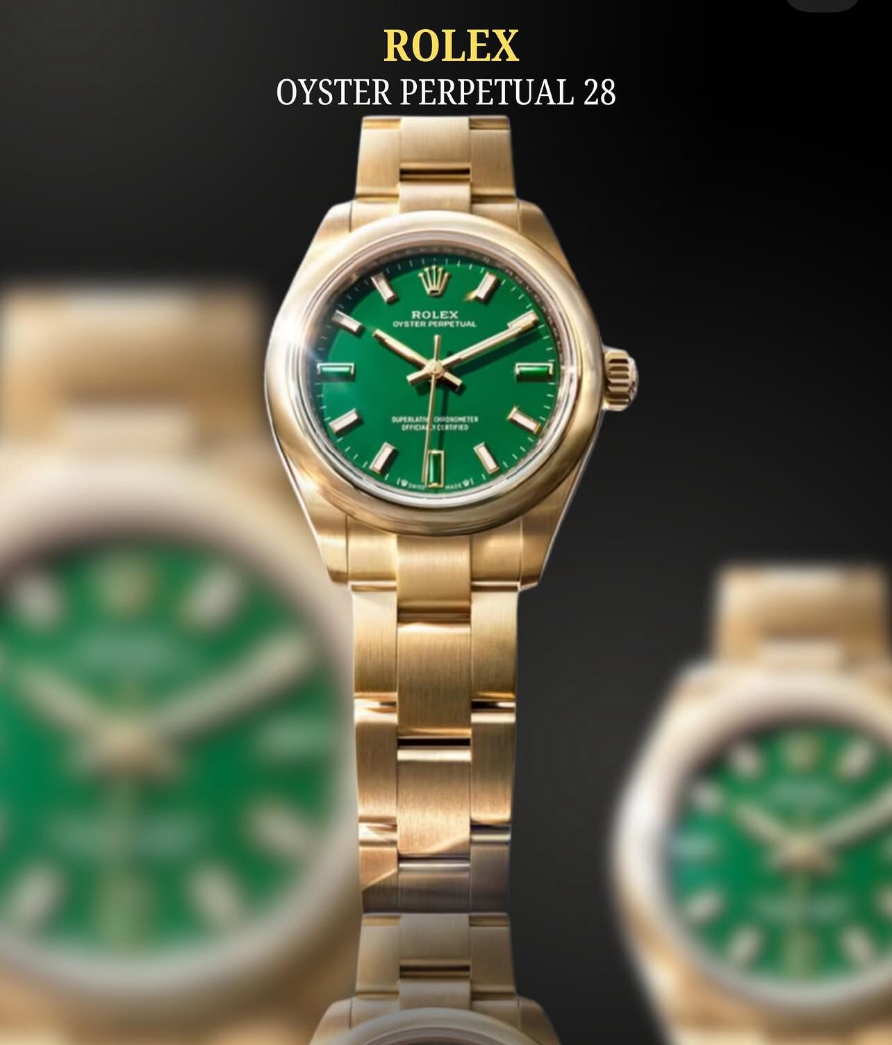 NEW 2026 Rolex OYSTER PERPETUAL28 ロレックス オイスター パーペチュアル 28mm 機械式腕時計