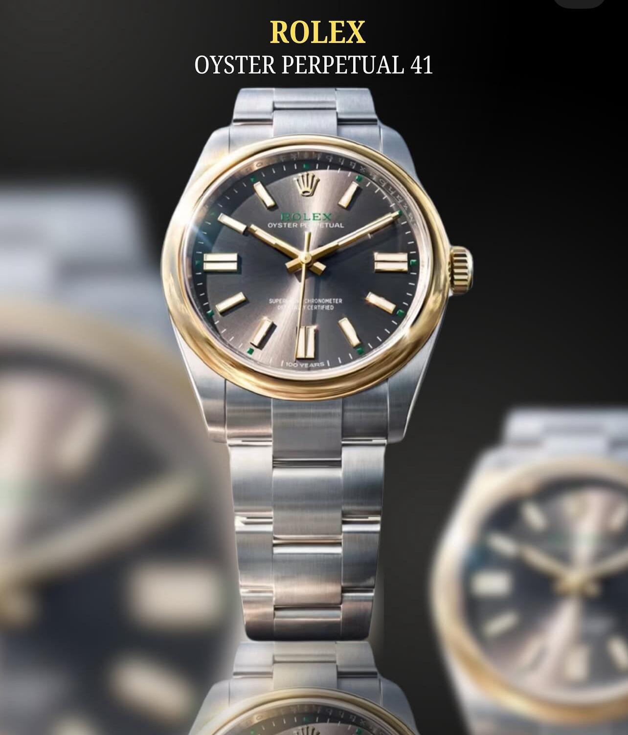 NEW 2026 Rolex OYSTER PERPETUAL 41 ロレックス オイスター パーペチュアル 41mm 機械式腕時計
