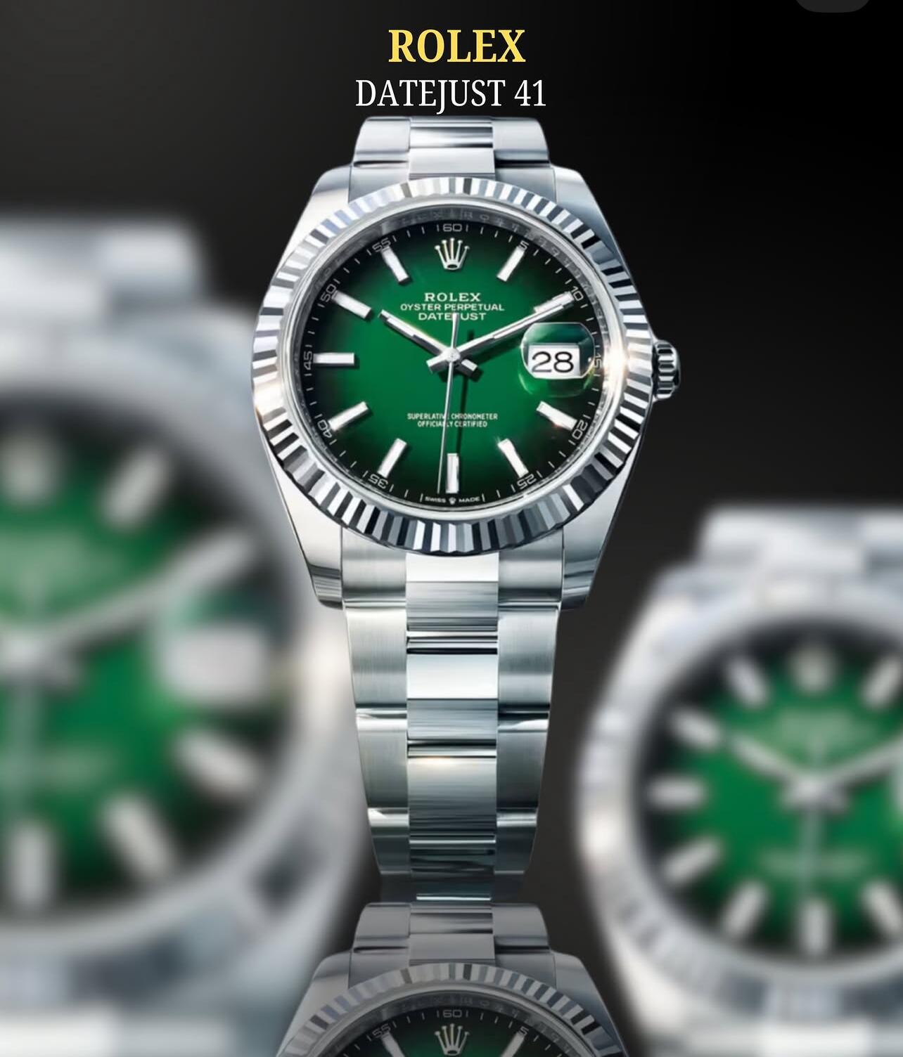 2026年製 ロレックス デイデイト 41mm グリーン文字盤 Rolex