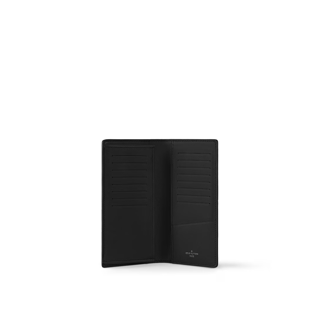 LOUIS VUITTON(ルイヴィトン)ポルトフォイユ・ブラザ-単色プリント