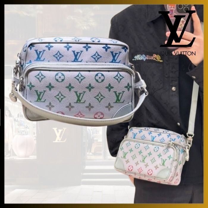 【目を惹くカラフルグラデ モノグラム/白】Louis Vuitton バッグ M13897