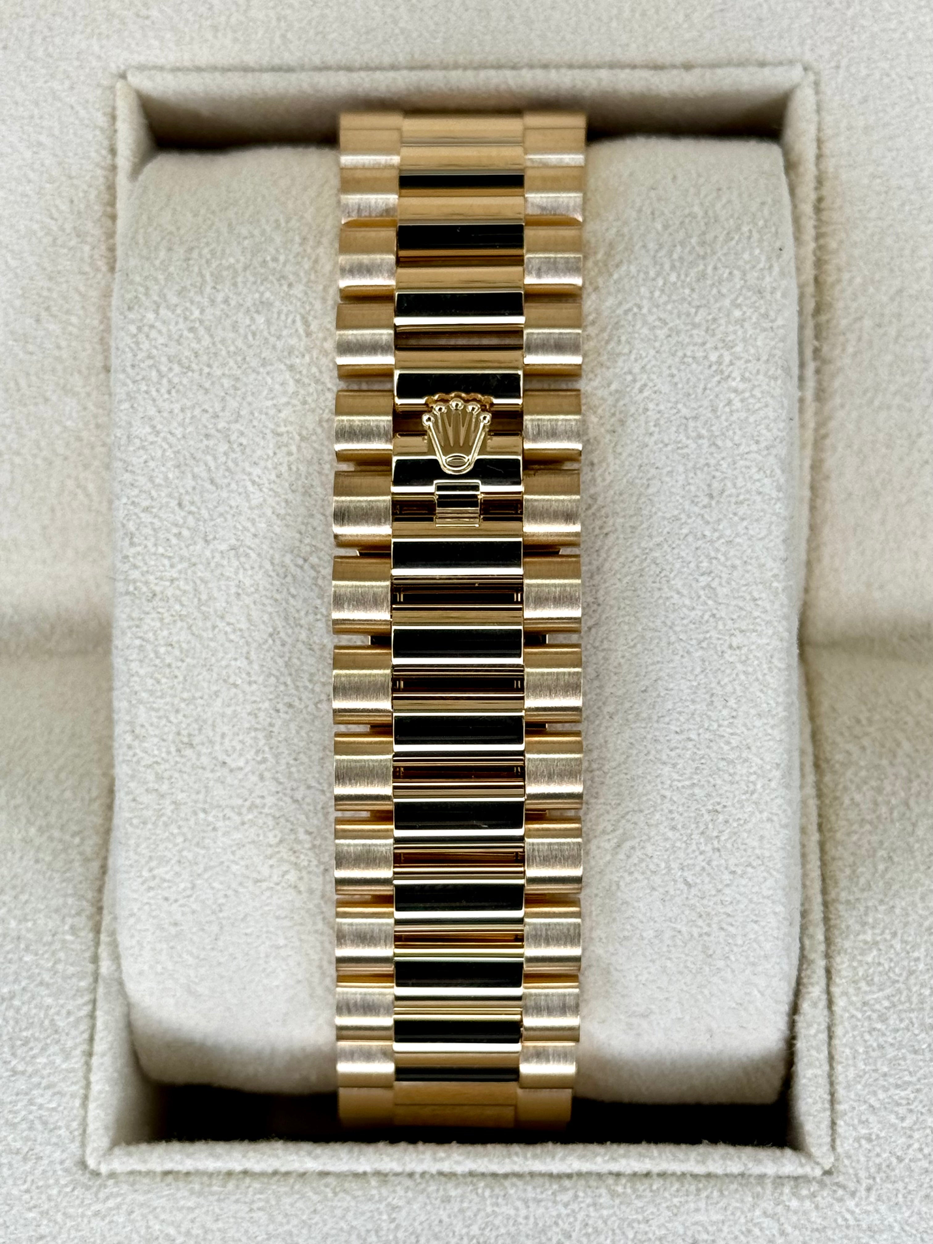 2022 ロレックス デイデイト 40mm 228238 プレジデンシャル ホワイトダイヤル