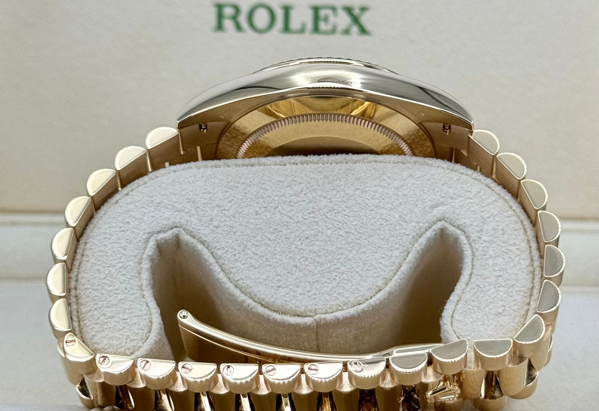 2022 ロレックス デイデイト 40mm 228238 プレジデンシャル ホワイトダイヤル