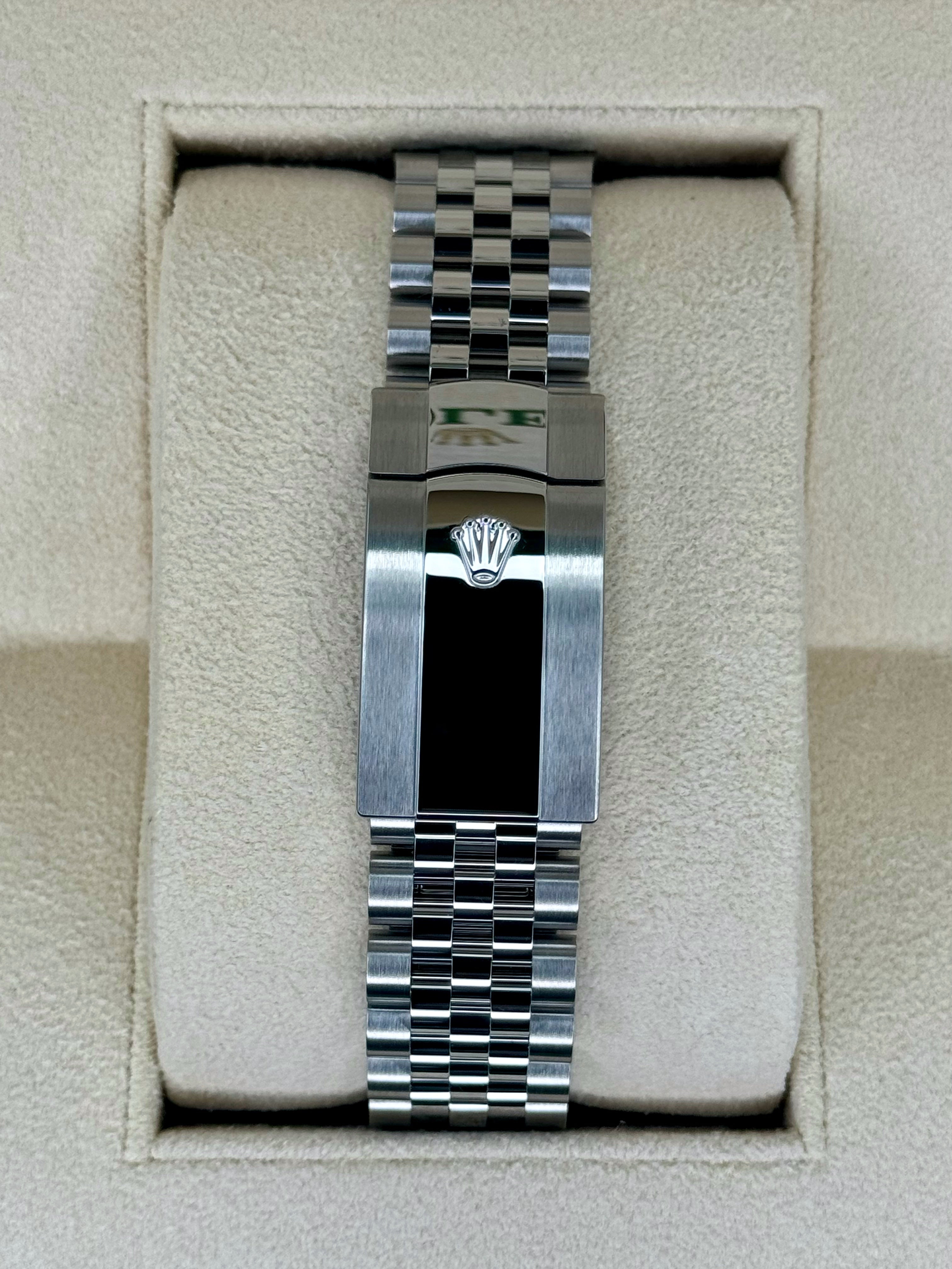 NEW 2025 ロレックス デイトジャスト 41mm 126334 ジュビリーブラックダイヤダイヤル