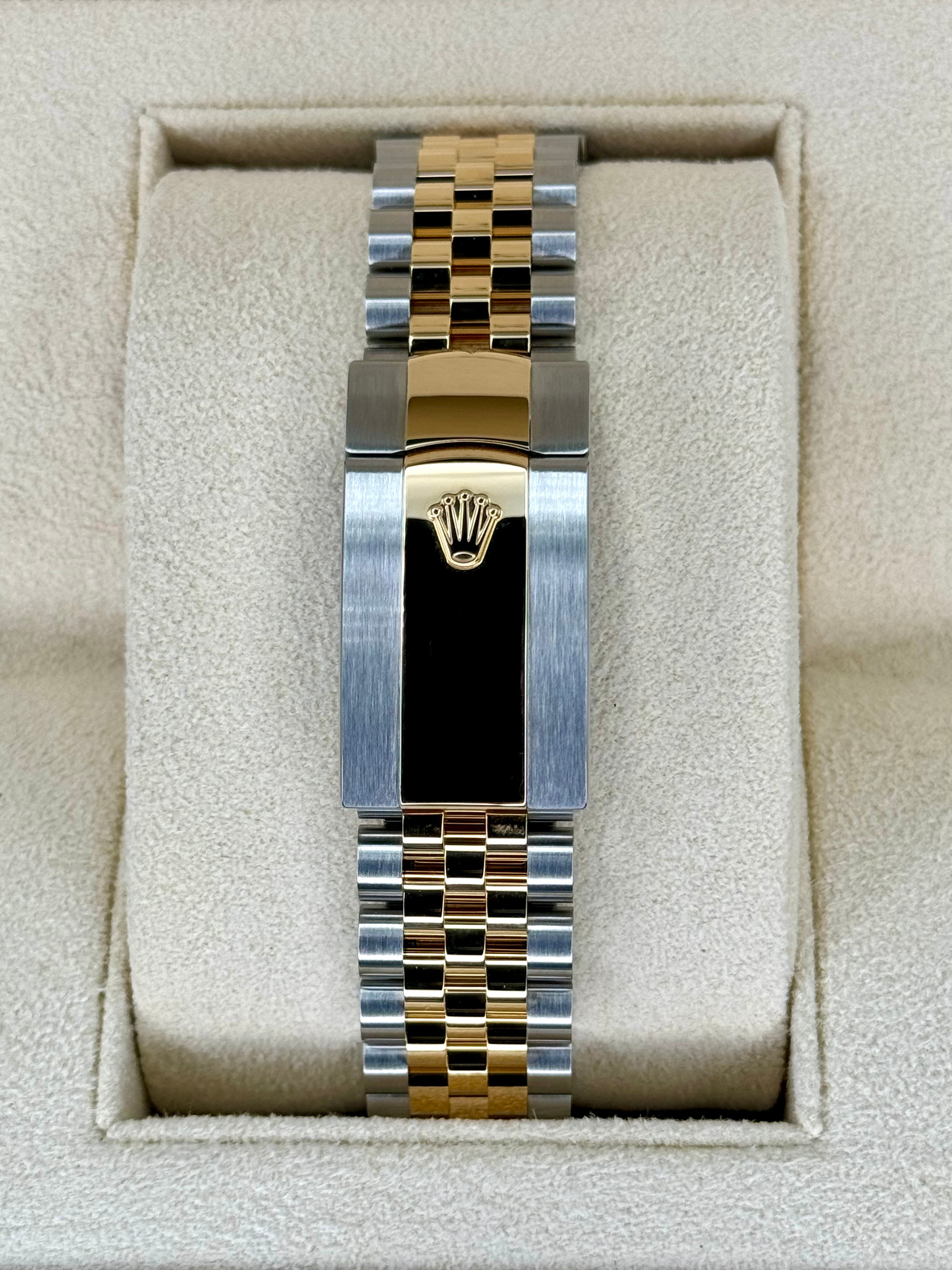 NEW 2024 ロレックスデイトジャスト41ミリメートル126333ツートーンジュビリーホワイトダイヤル