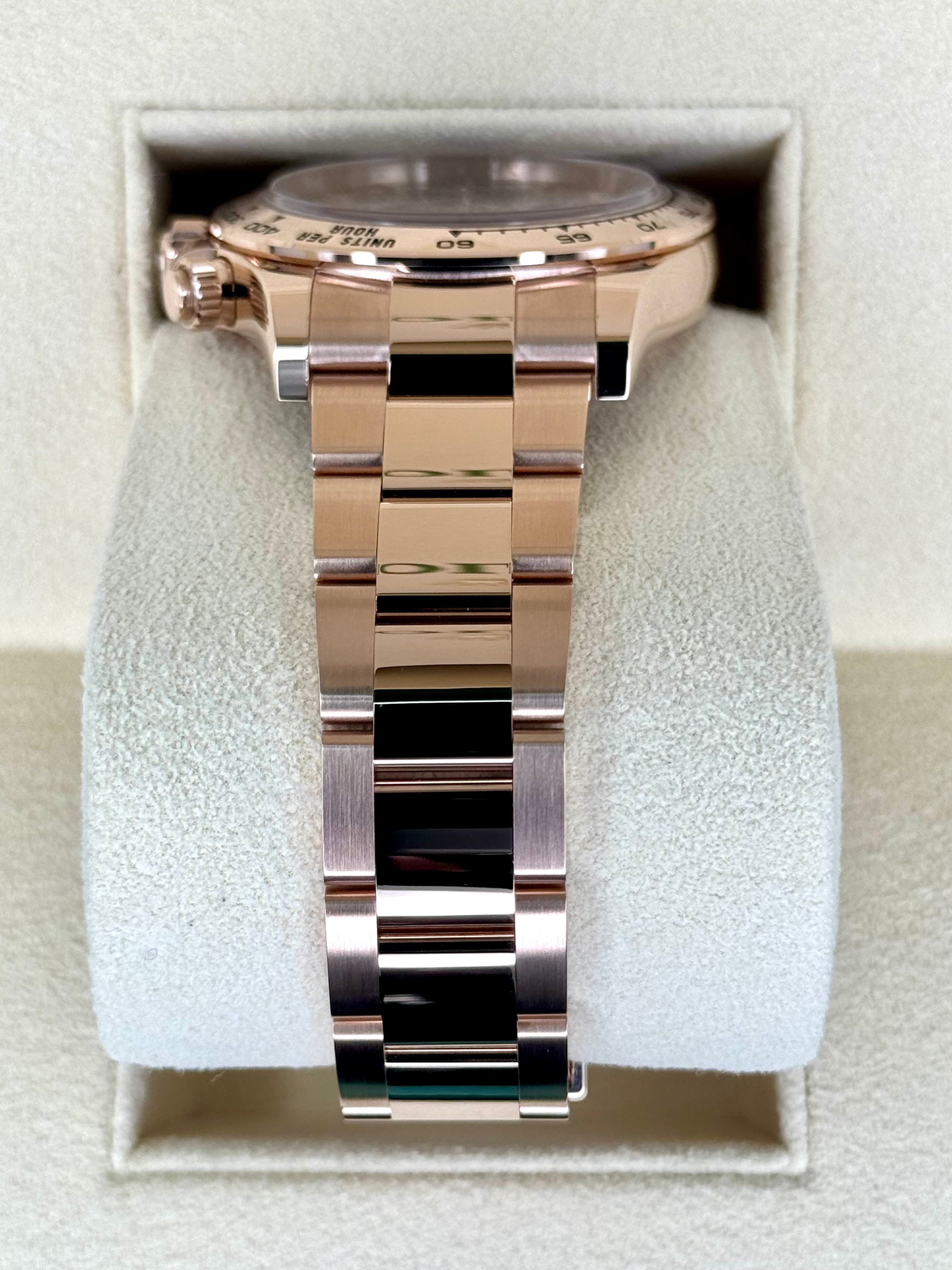 NEW 2024 ロレックス デイトナ 40mm 126505 ローズゴールドサンダストダイヤル