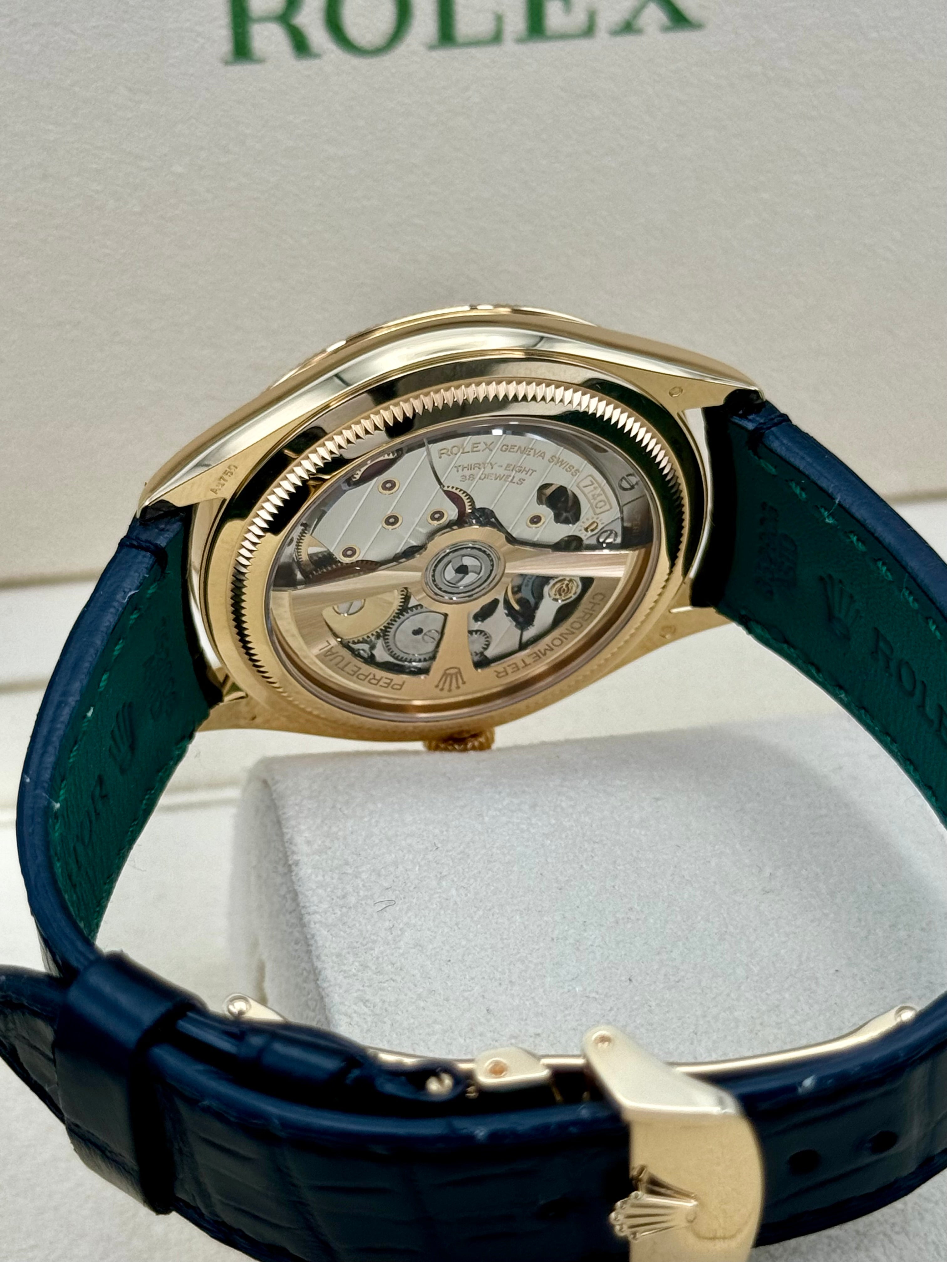 NEW 2024 Rolex 1908 39mm 52508 イエローゴールド ブラックダイヤル