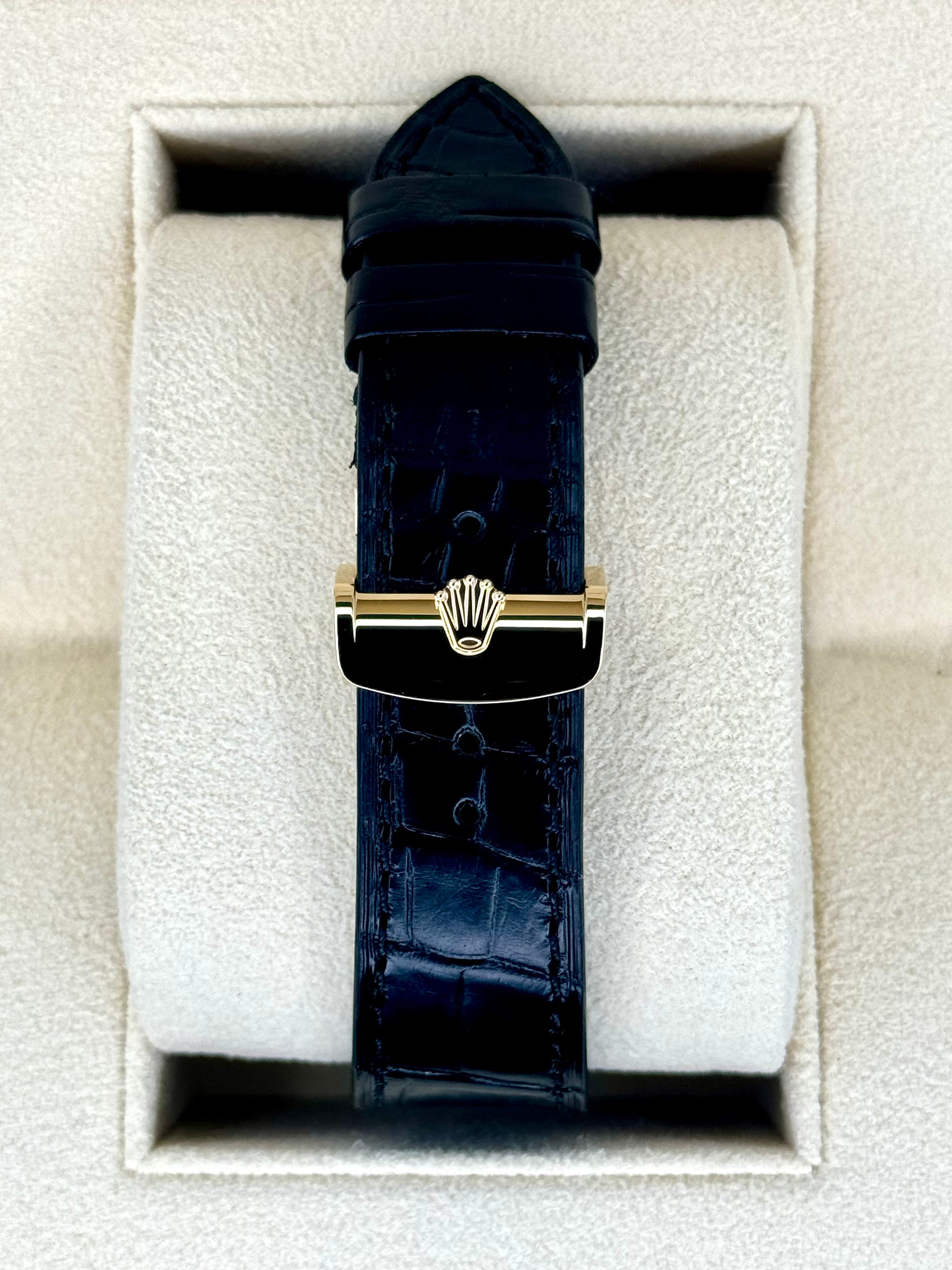 NEW 2024 Rolex 1908 39mm 52508 イエローゴールド ブラックダイヤル