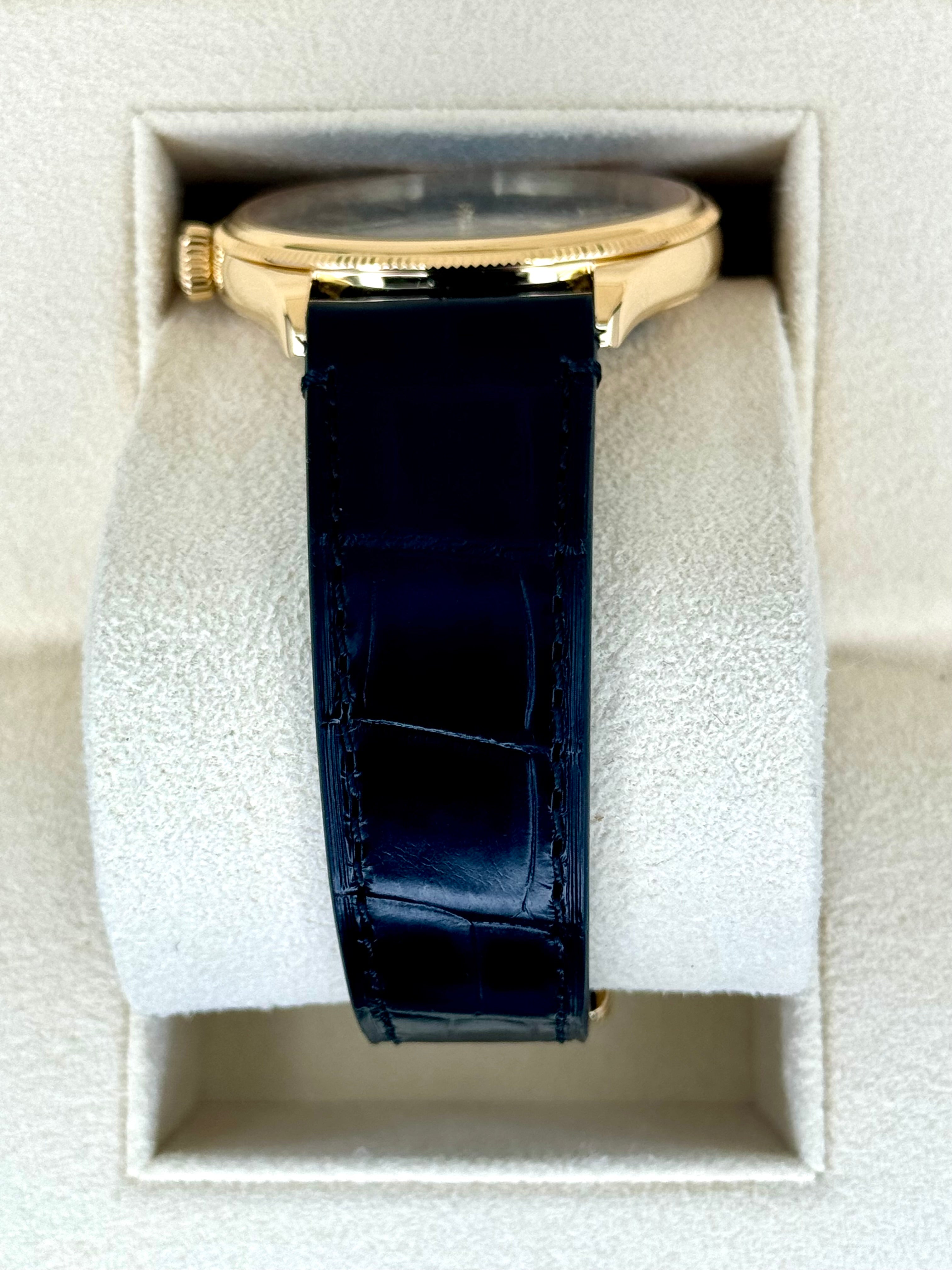 NEW 2024 Rolex 1908 39mm 52508 イエローゴールド ブラックダイヤル