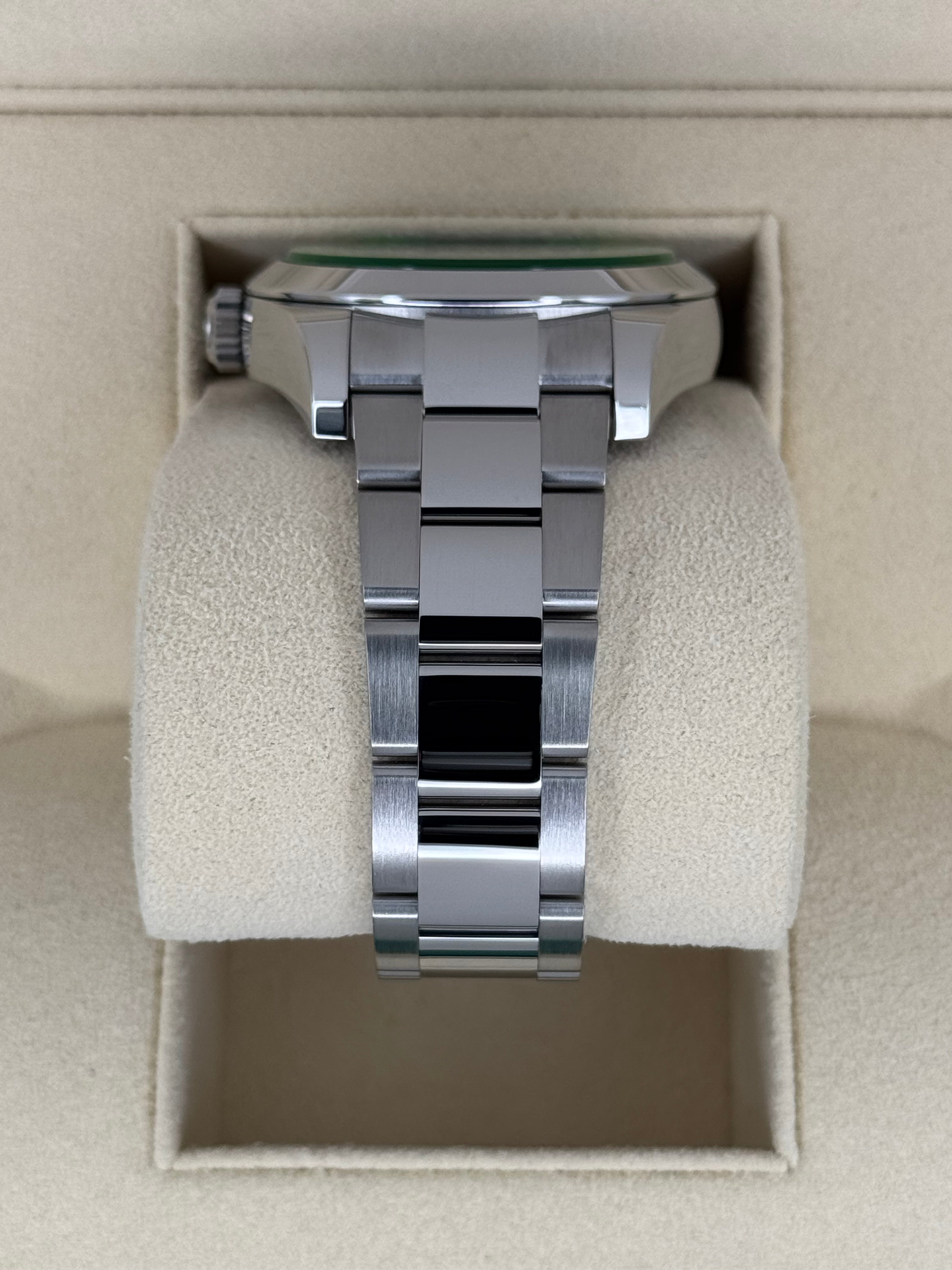 2021 ロレックス ミルガウス 40mm 116400GV ステンレススチール ブラックダイヤル