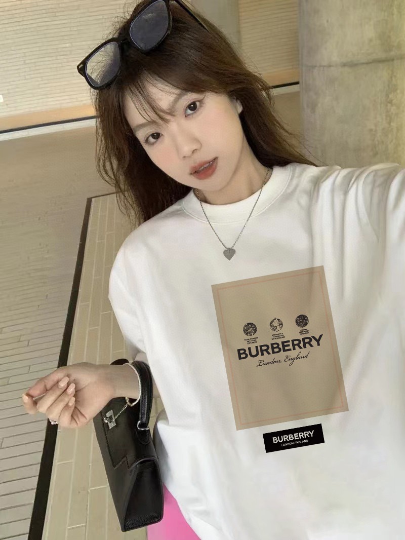 【Burberry】(バーバリー )半袖 男女兼用、ご好評に付き再入荷!