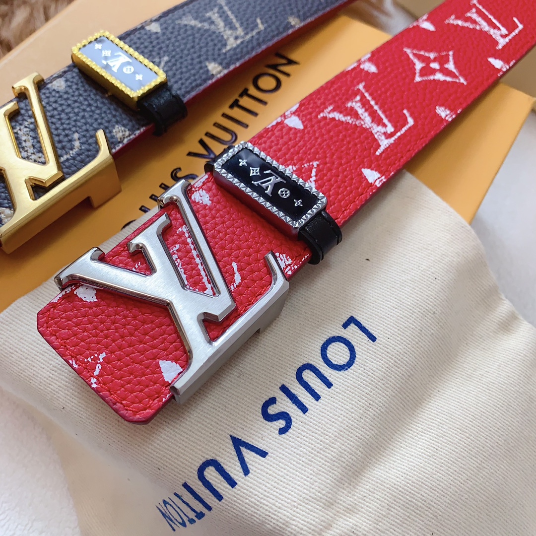 Louis Vuitton 本物の高級品、純鋼品質のバックル