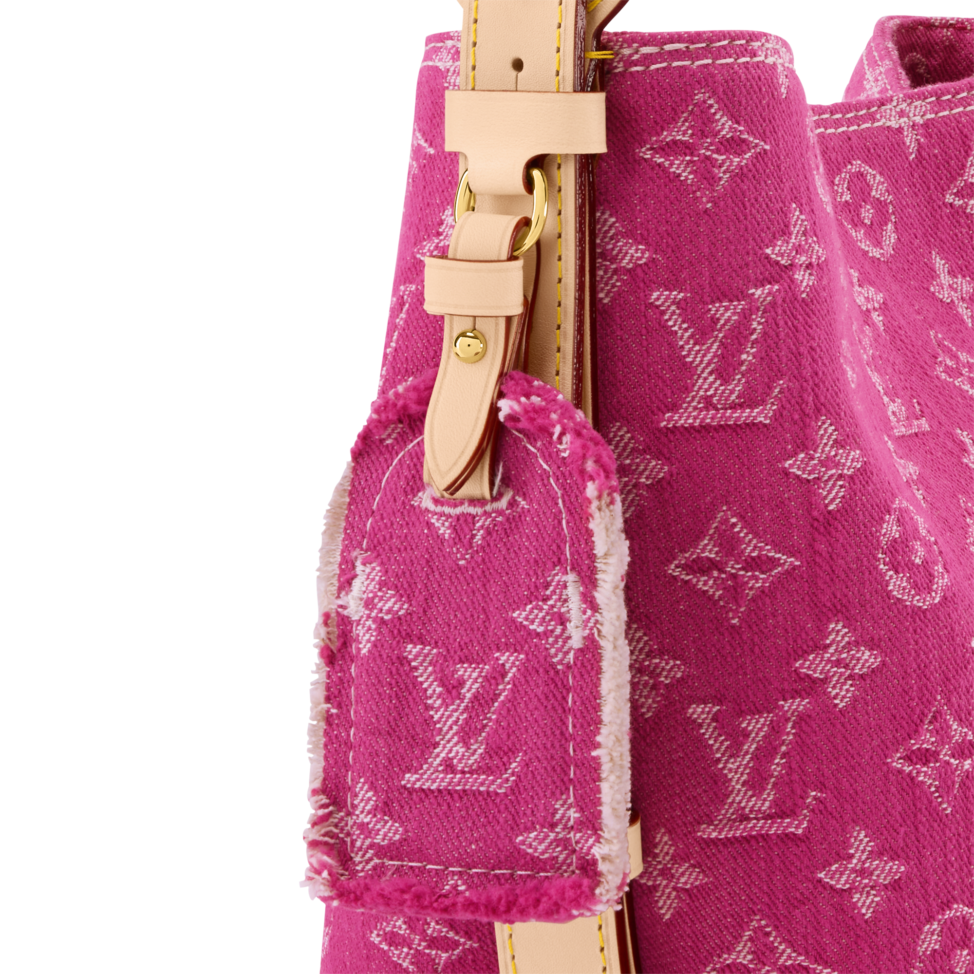 All In BB モノグラム デニム -M27626 ピンク