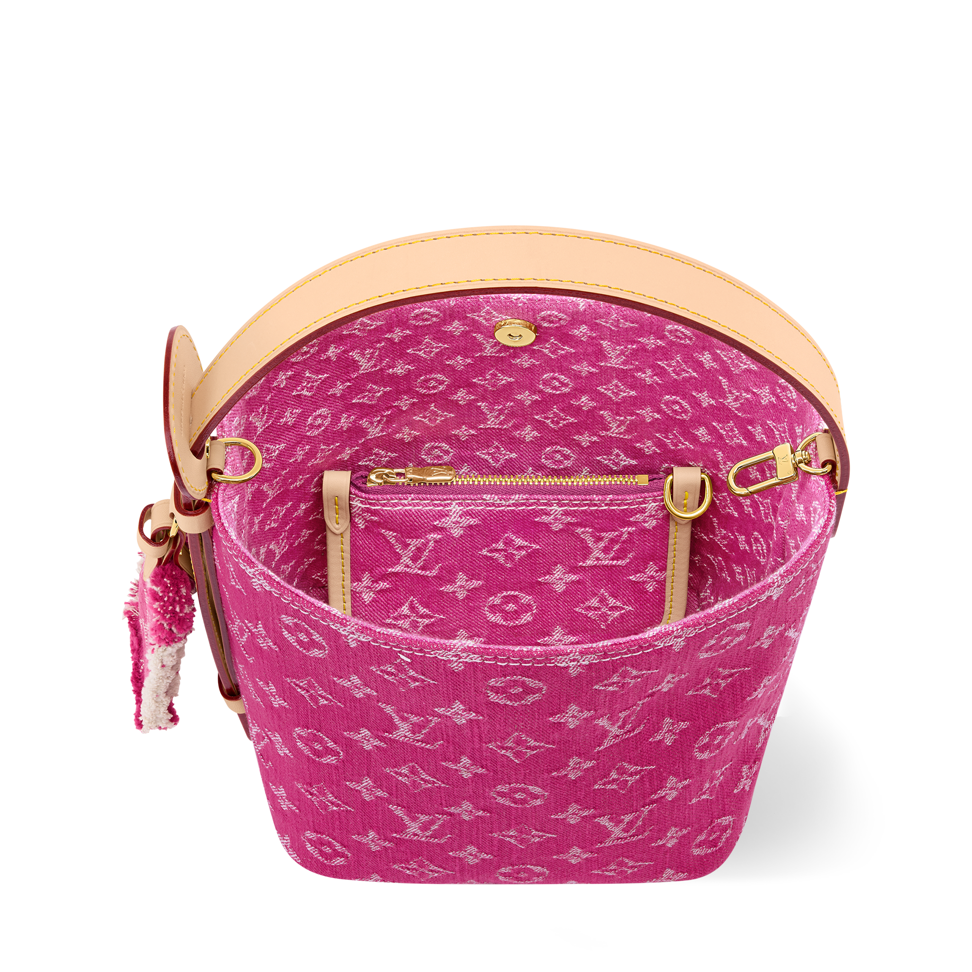 All In BB モノグラム デニム -M27626 ピンク