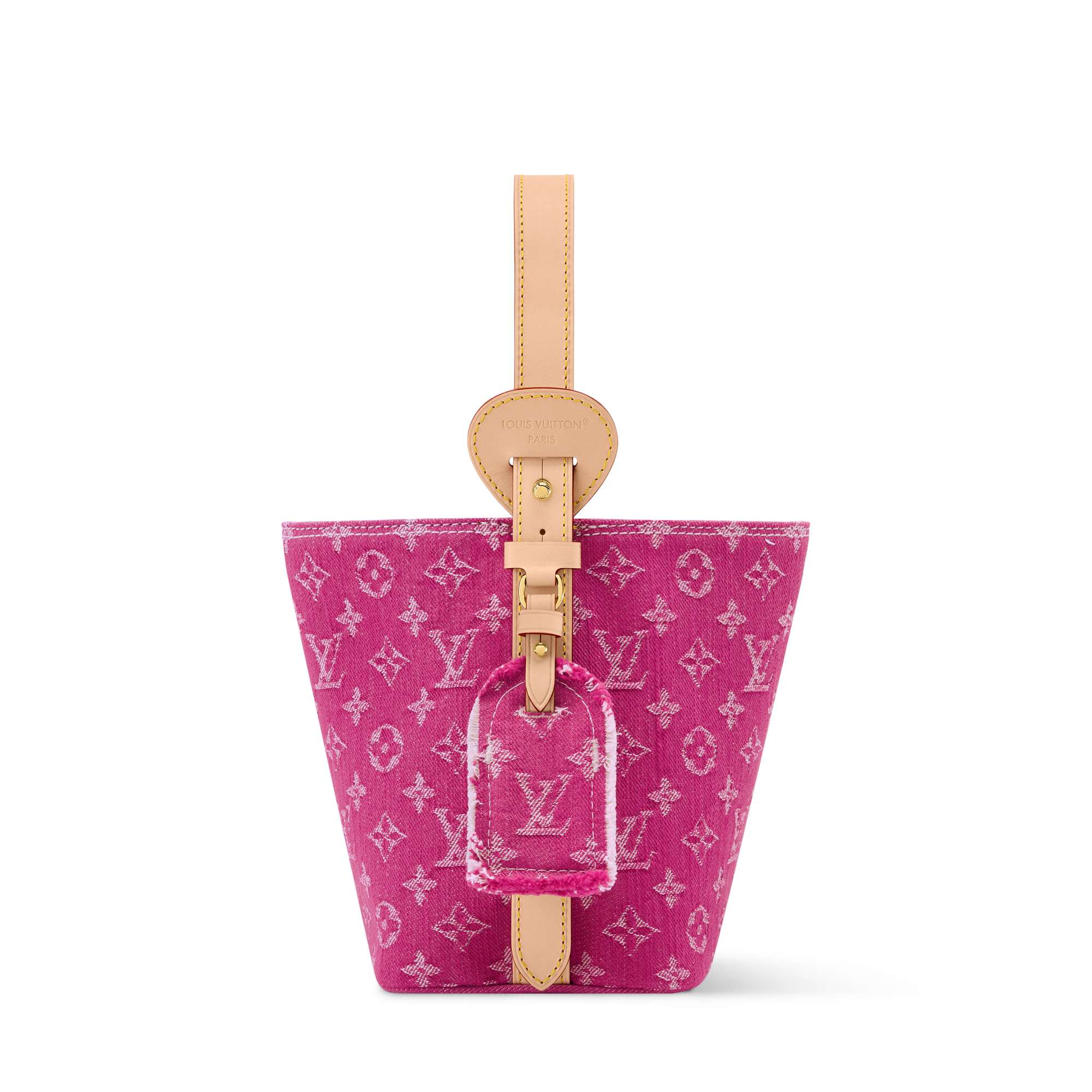 All In BB モノグラム デニム -M27626 ピンク