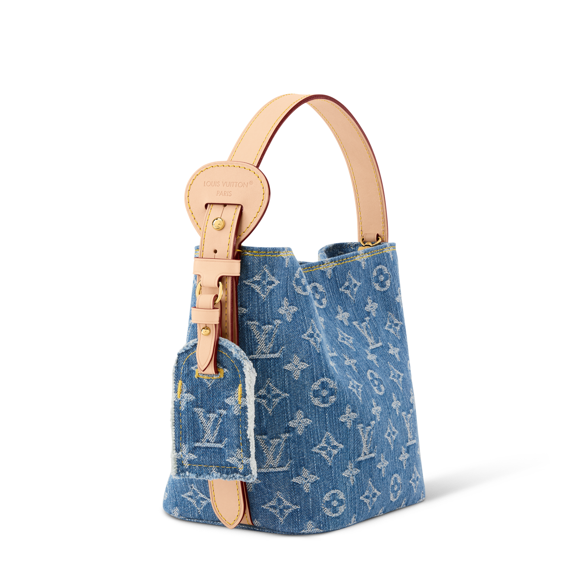 All In BB モノグラムデニム - M28107 ブルー