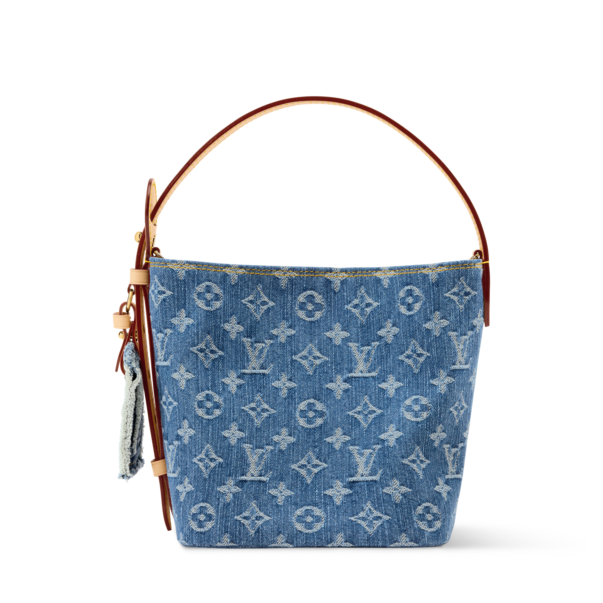 All In BB モノグラムデニム - M28107 ブルー