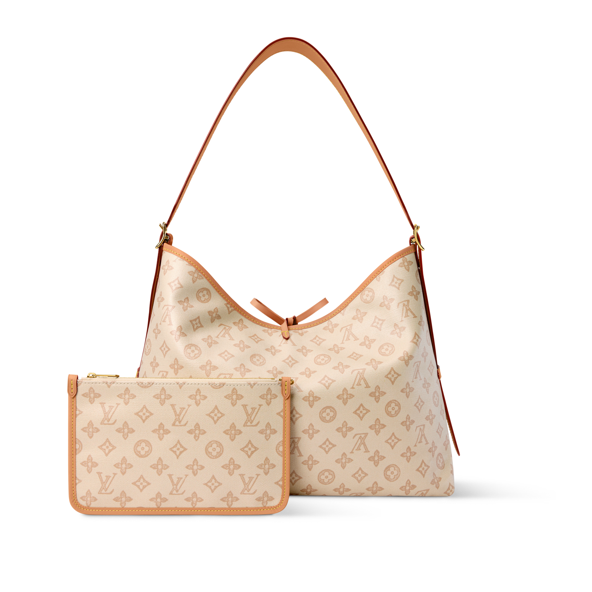 LV ルイ・ヴィトン キャリーオール MM M27948 ベージュ