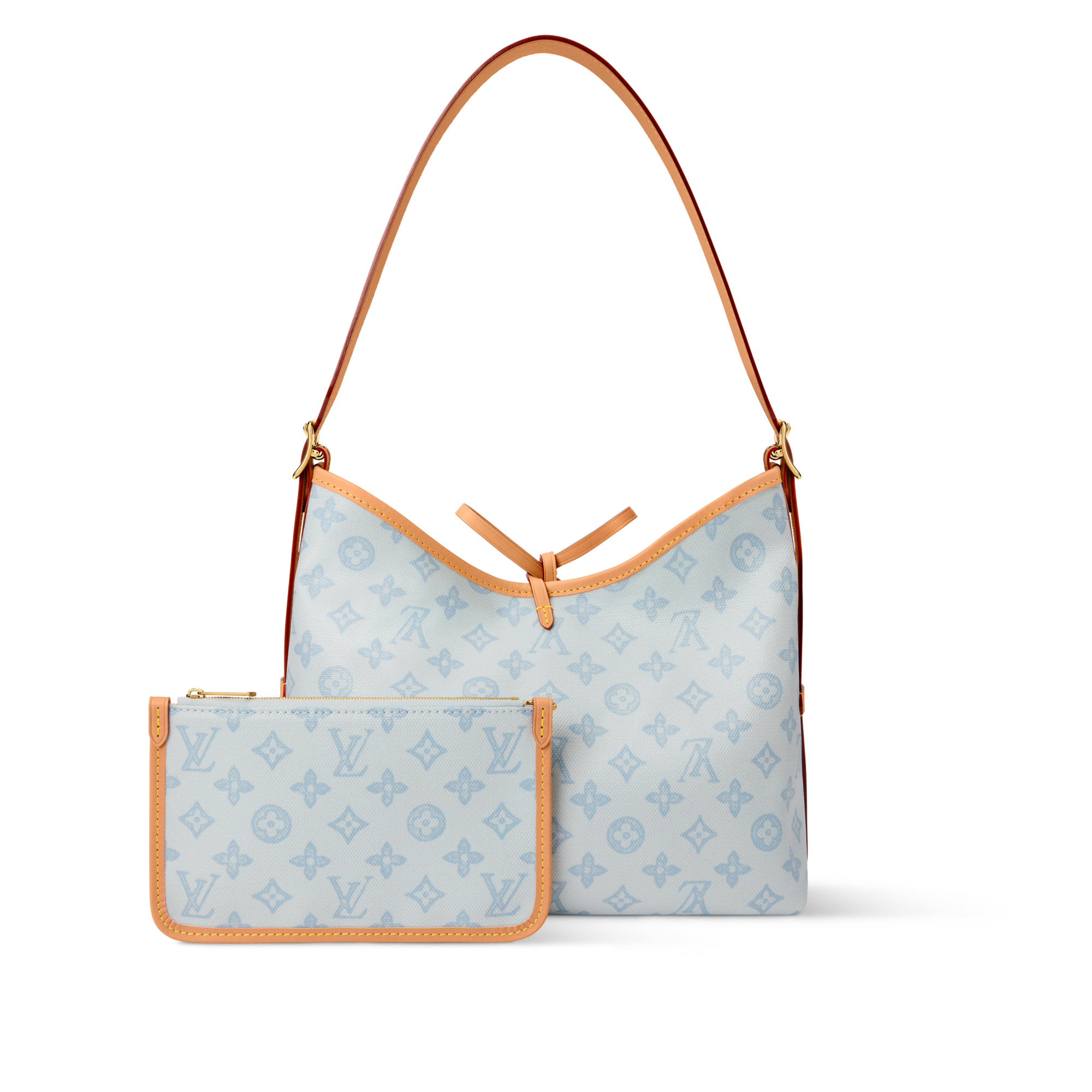 LV ルイ・ヴィトン キャリーオール PM M27532 ブルー