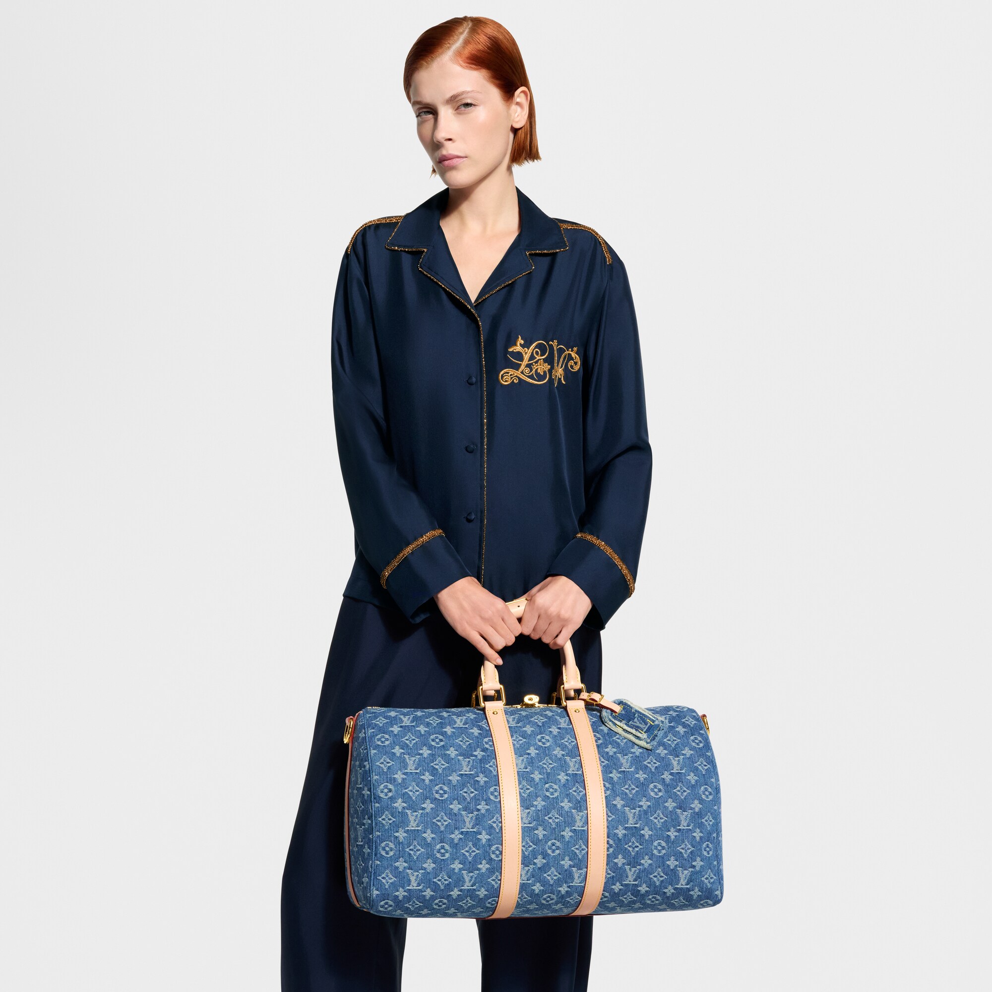 Keepall 45 モノグラム キャンバス - M27943 ブルー