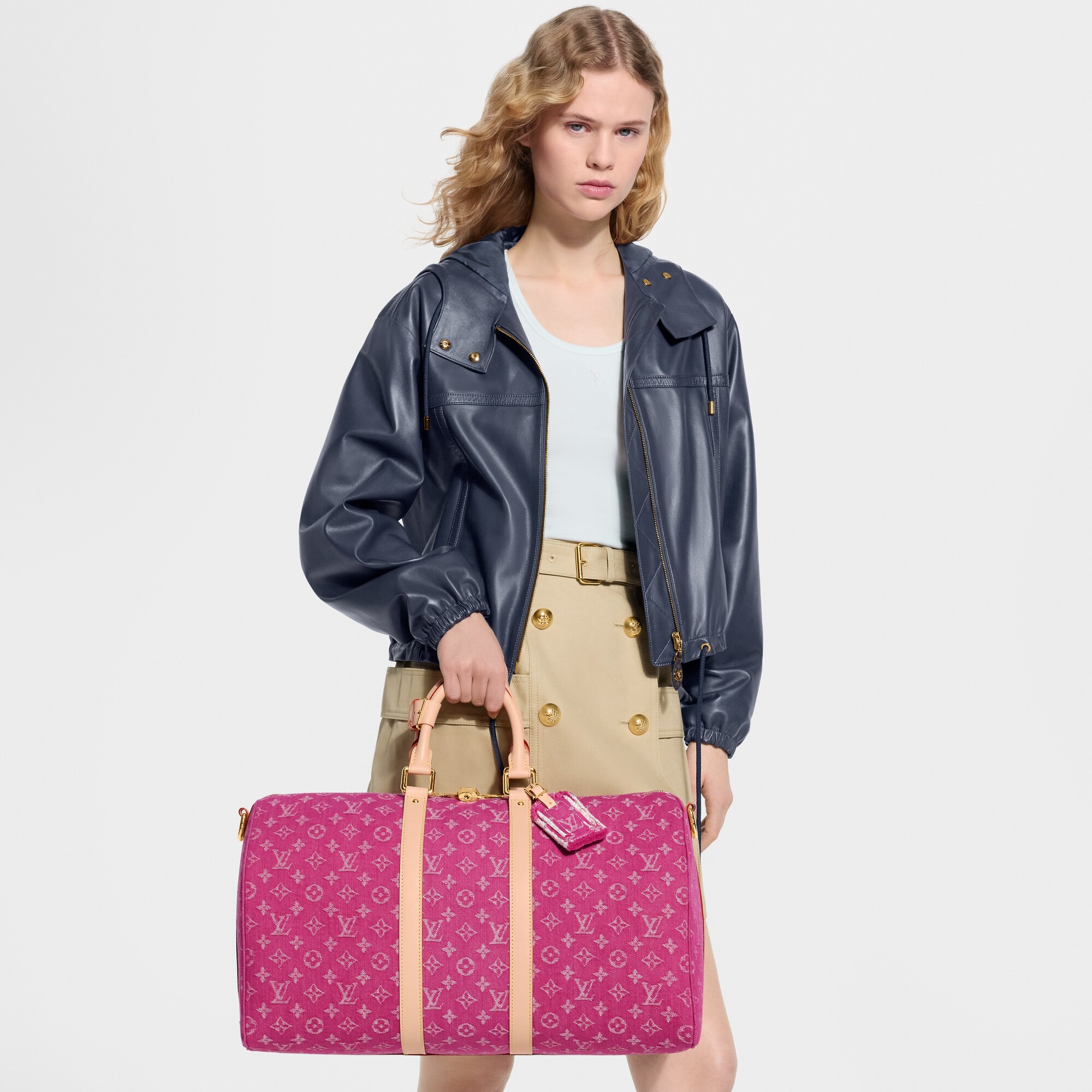 Keepall 45 モノグラム キャンバス - M27944 ピンク 