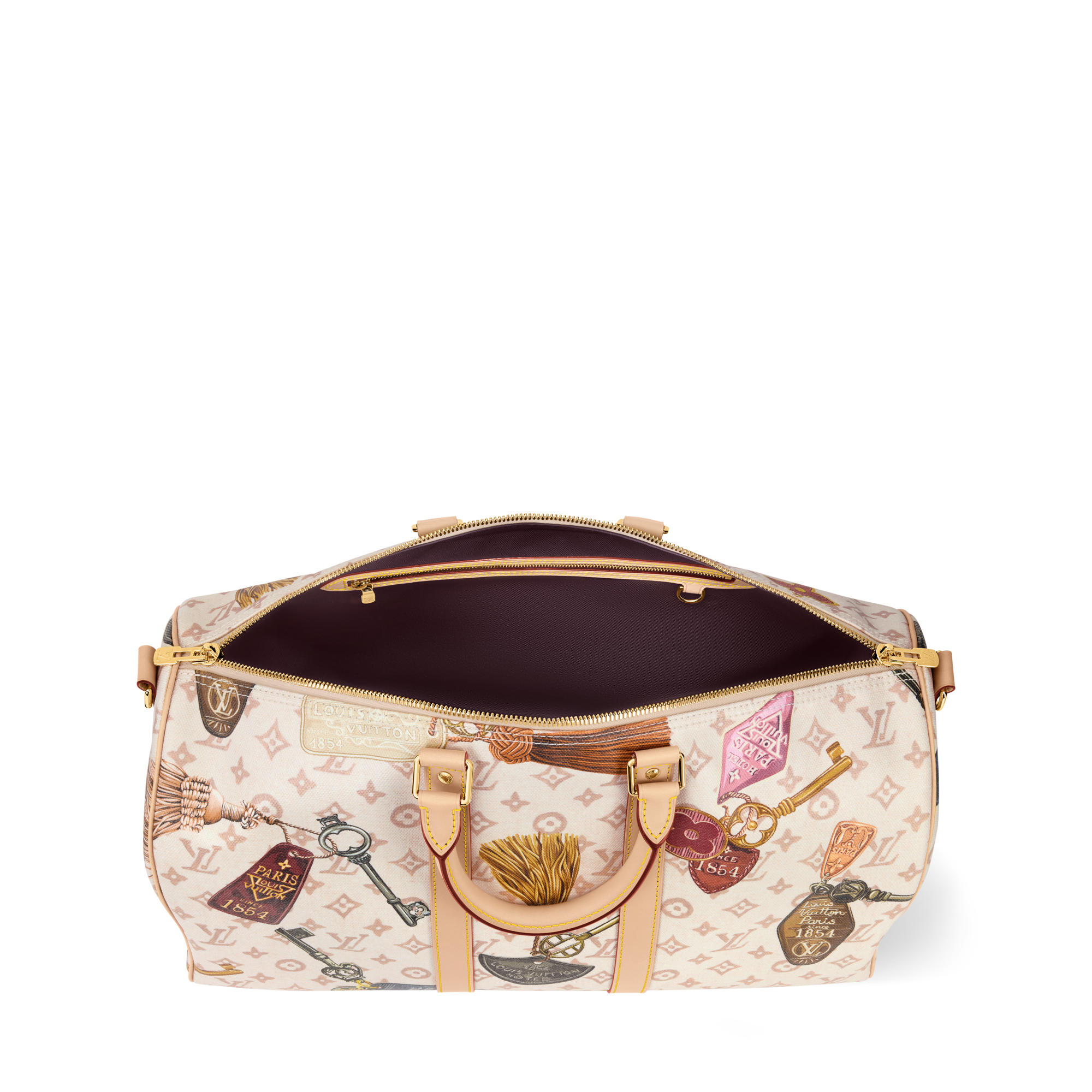 Keepall バンドリエール 45 モノグラム キャンバス - M28780 ベージュ 