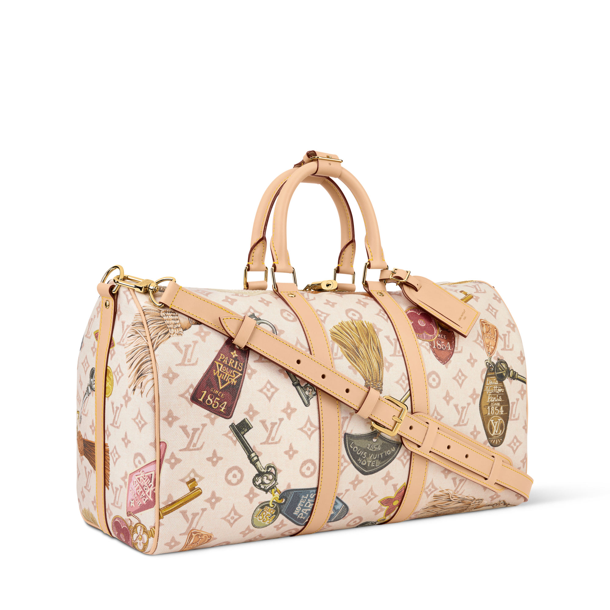 Keepall バンドリエール 45 モノグラム キャンバス - M28780 ベージュ 