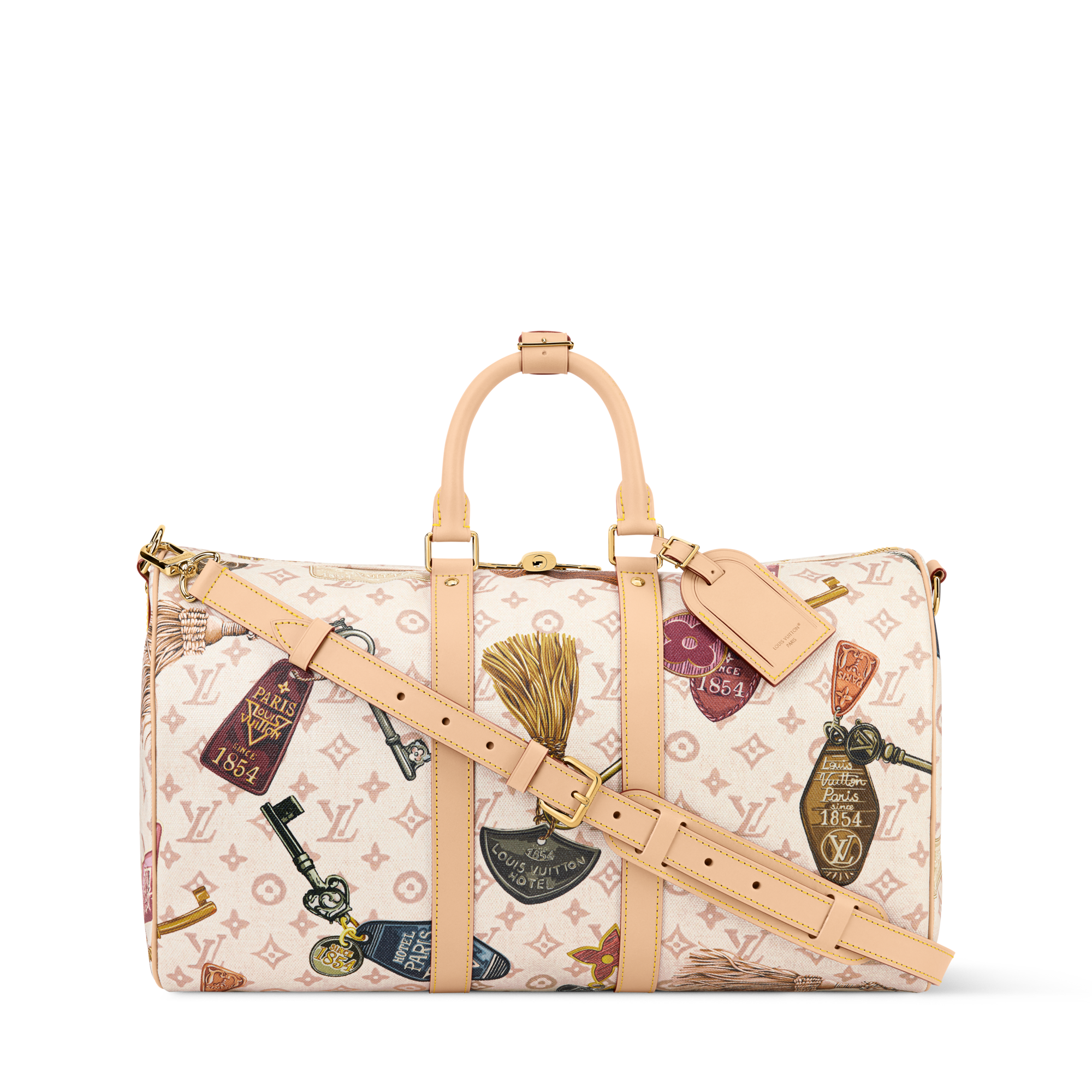 Keepall バンドリエール 45 モノグラム キャンバス - M28780 ベージュ 