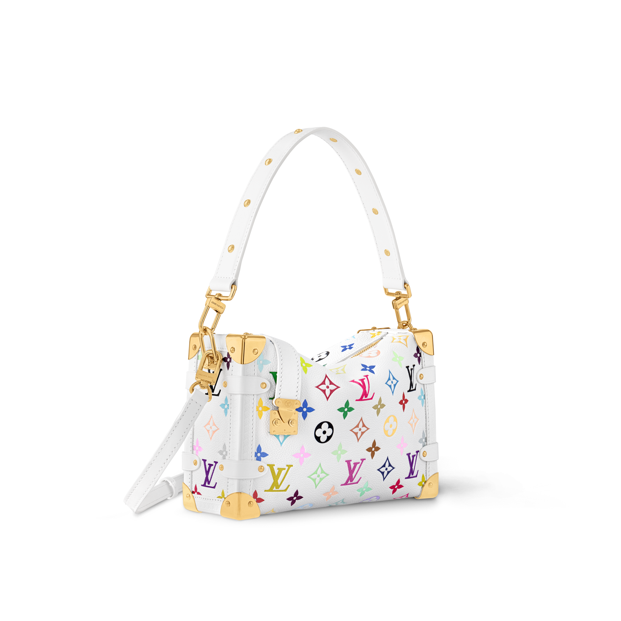 LV x TM サイド トランク MM - M14046 ホワイト