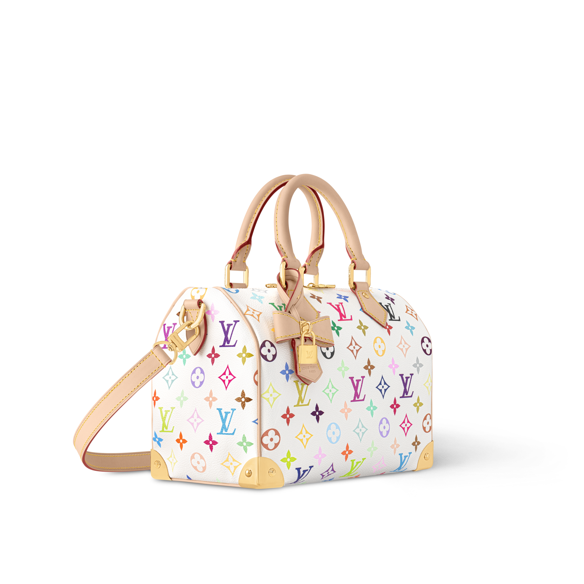 LV x TM スピーディ バンドリエール 25 - M13085 ホワイト