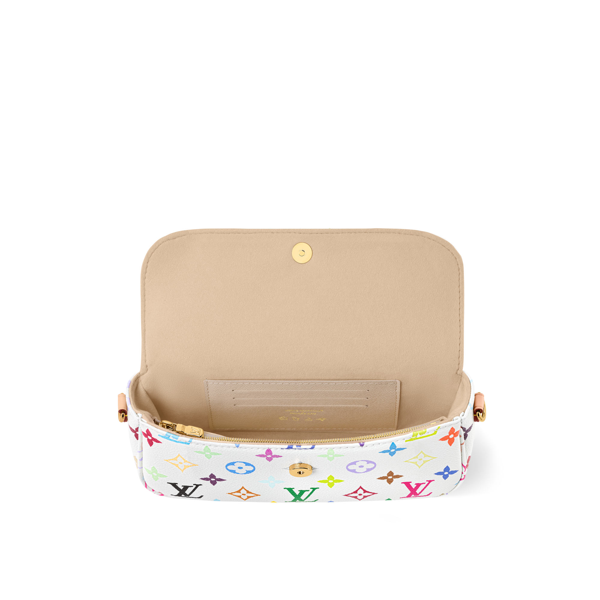 LV x TM ウォレット オン チェーン アイビー - M27492 ホワイト