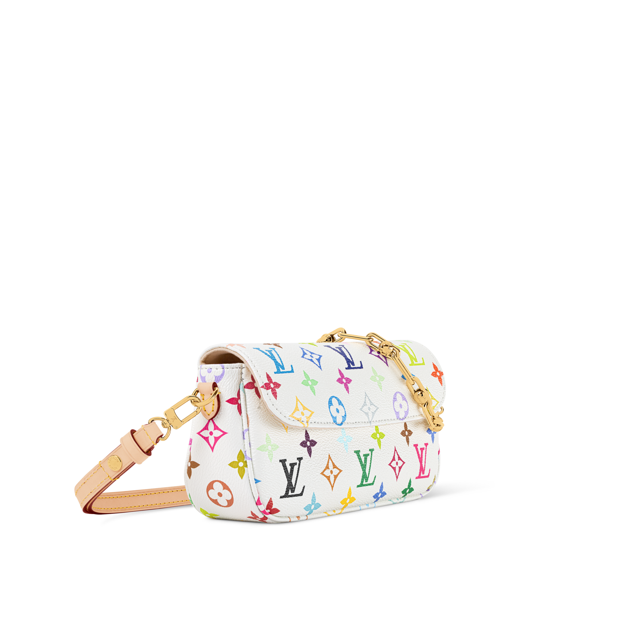 LV x TM ウォレット オン チェーン アイビー - M27492 ホワイト