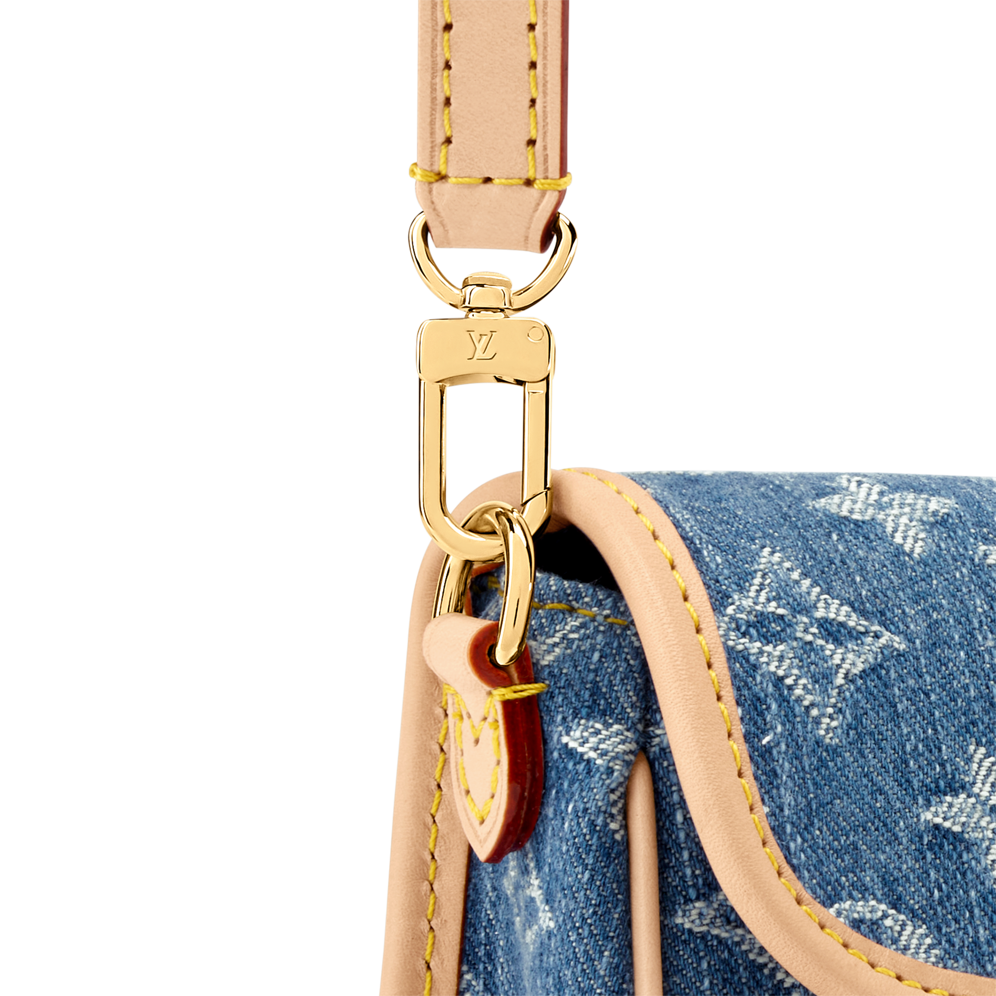 ナノ・ダイアン・モノグラム・デニム - M27700 ブルー