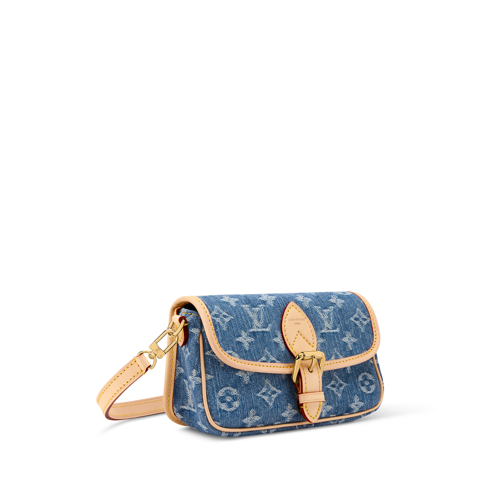 ナノ・ダイアン・モノグラム・デニム - M27700 ブルー