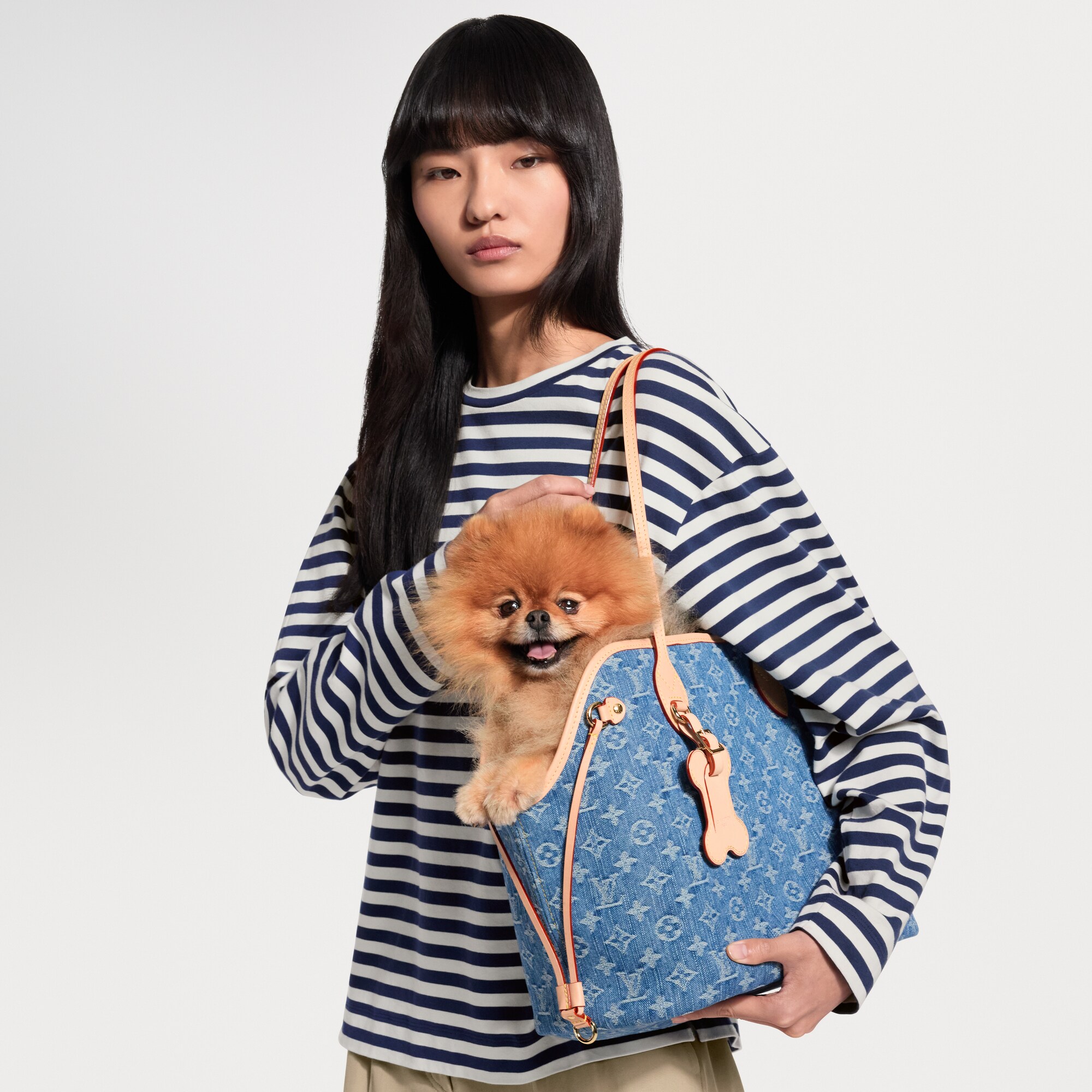 Neverwoof Mm Monogram キャンバス - M28052 ブルー