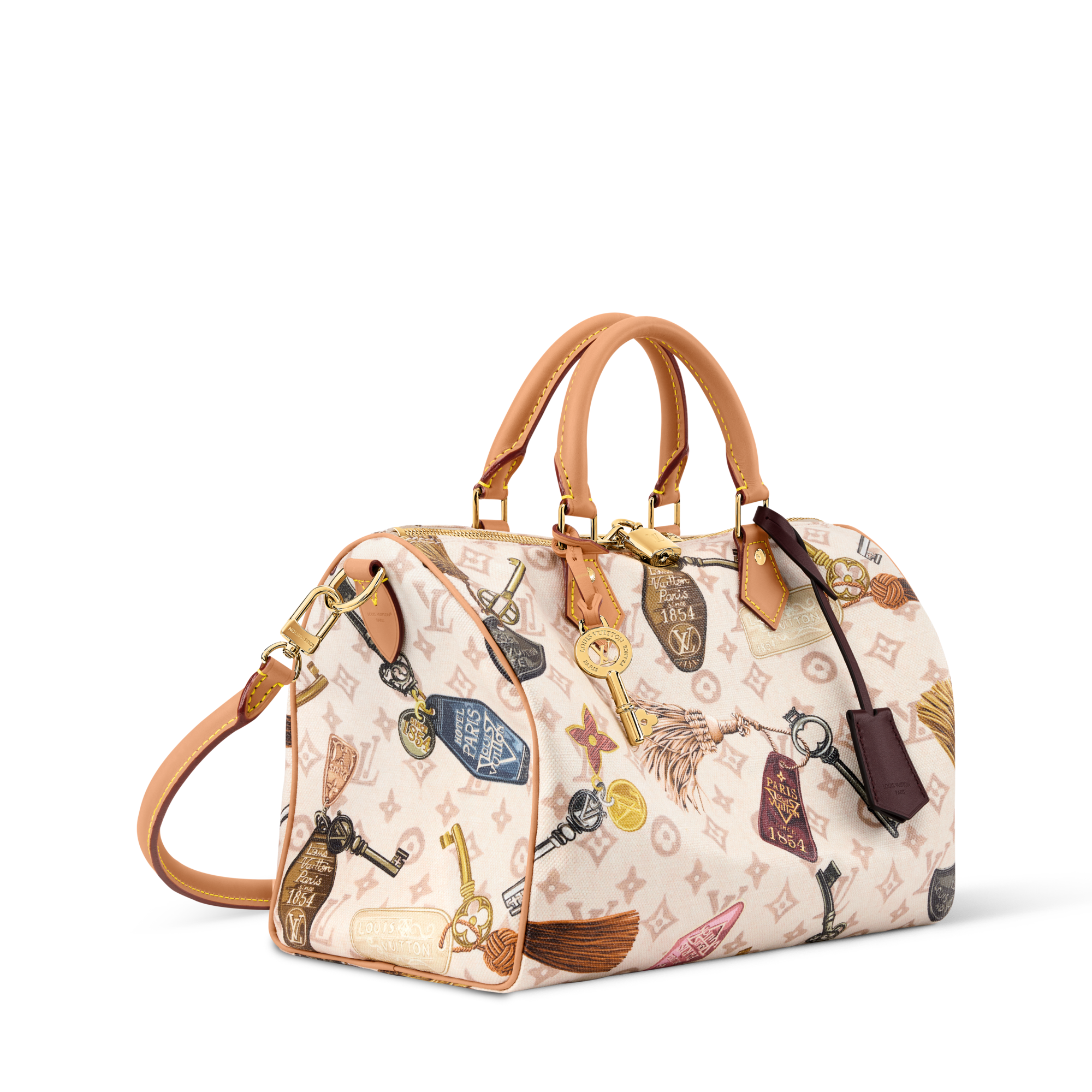 Speedy 30 soft Getaway モノグラム キャンバス -- M29377 ベージュ