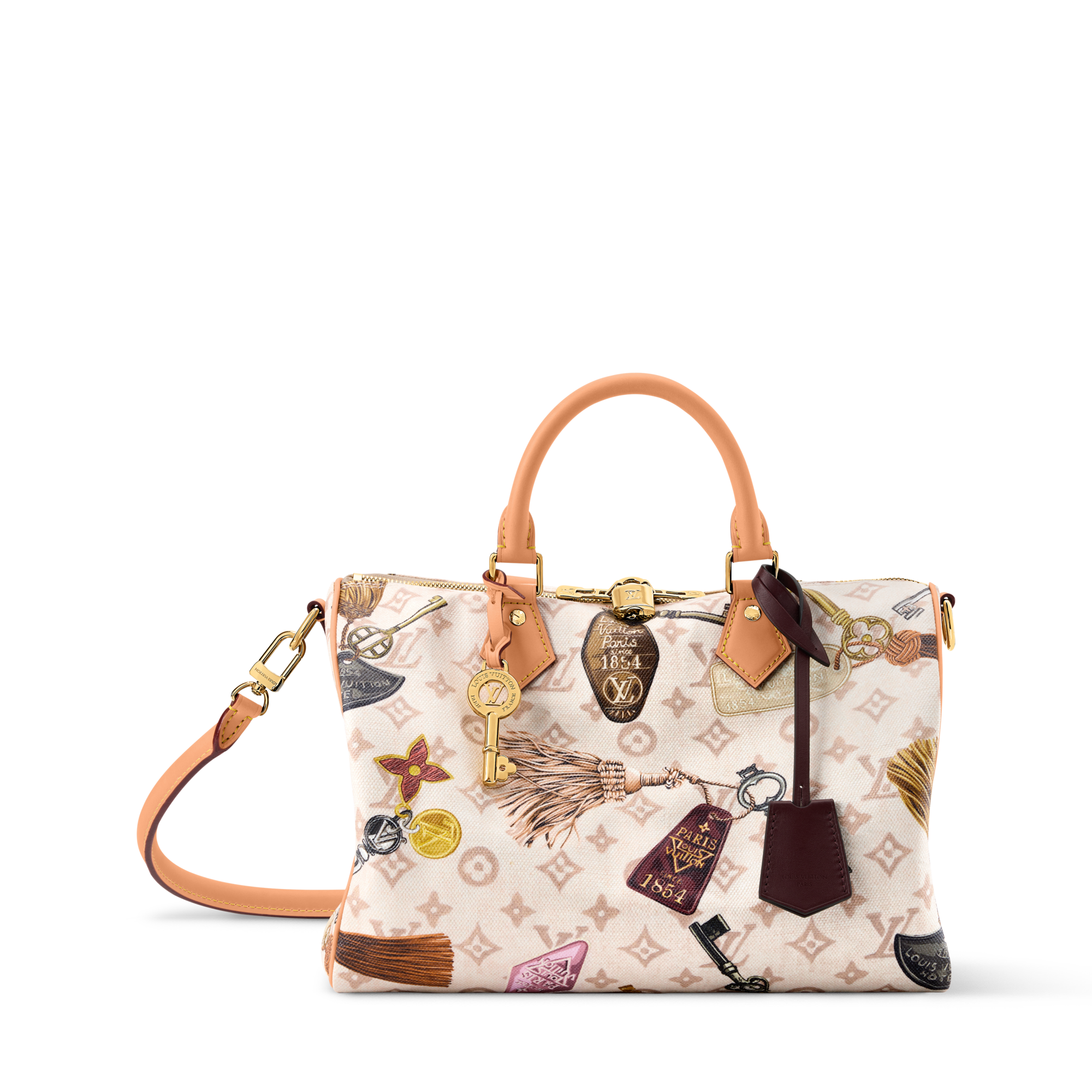 Speedy 30 soft Getaway モノグラム キャンバス -- M29377 ベージュ