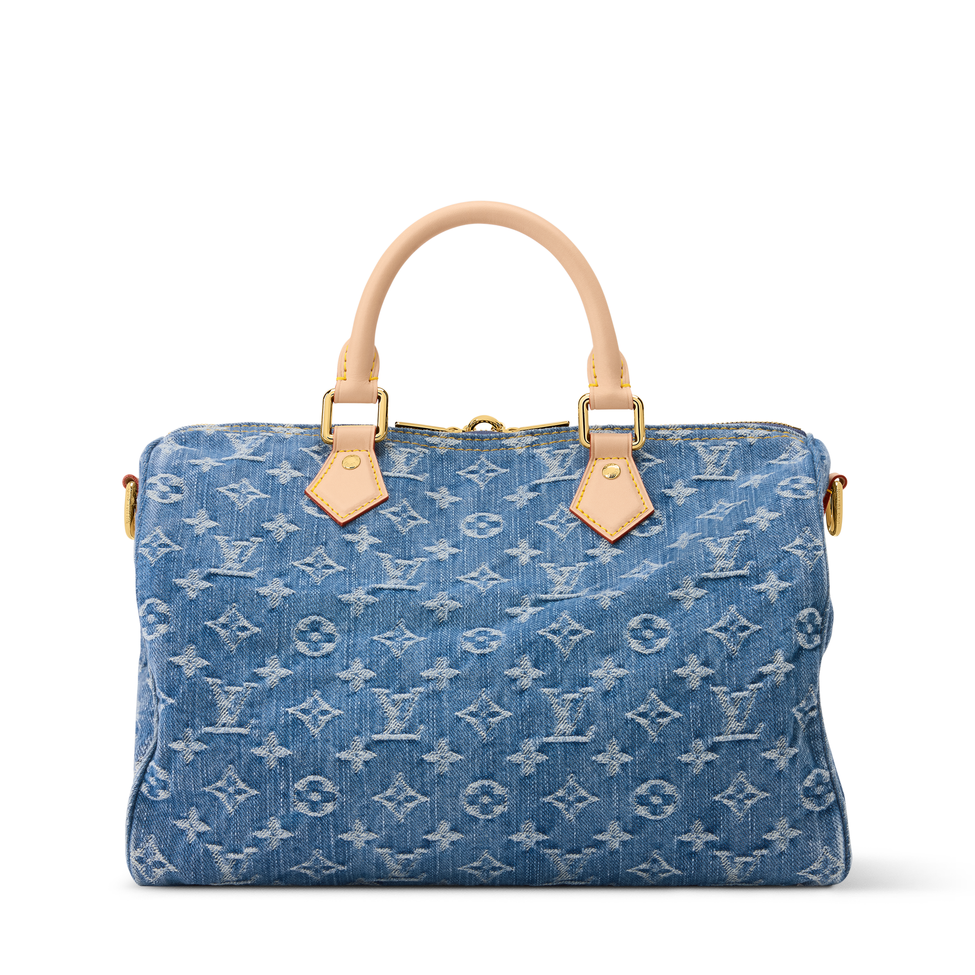 Speedy Soft 30 モノグラム デニム - M14430 ブルー