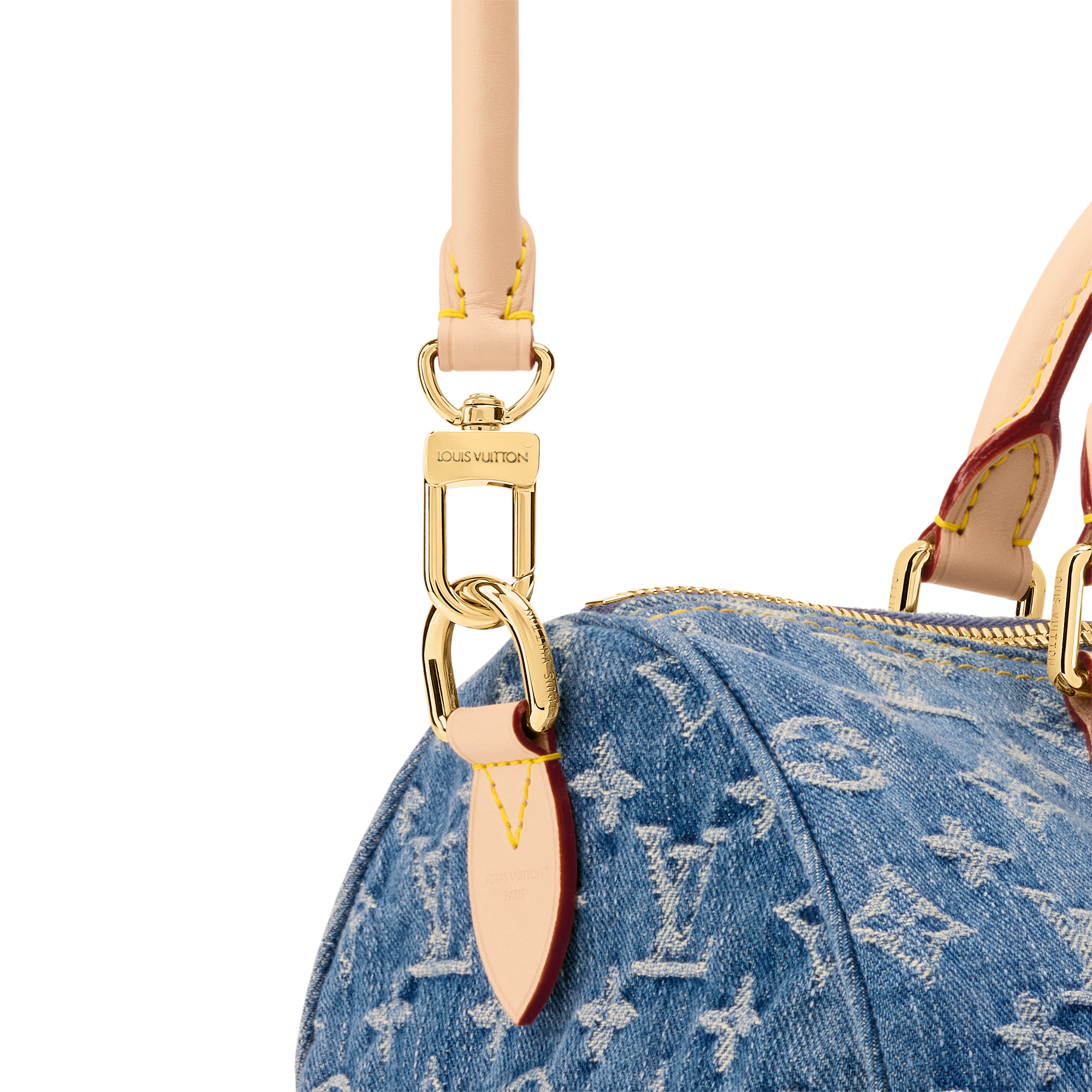 Speedy Soft 30 モノグラム デニム - M14430 ブルー