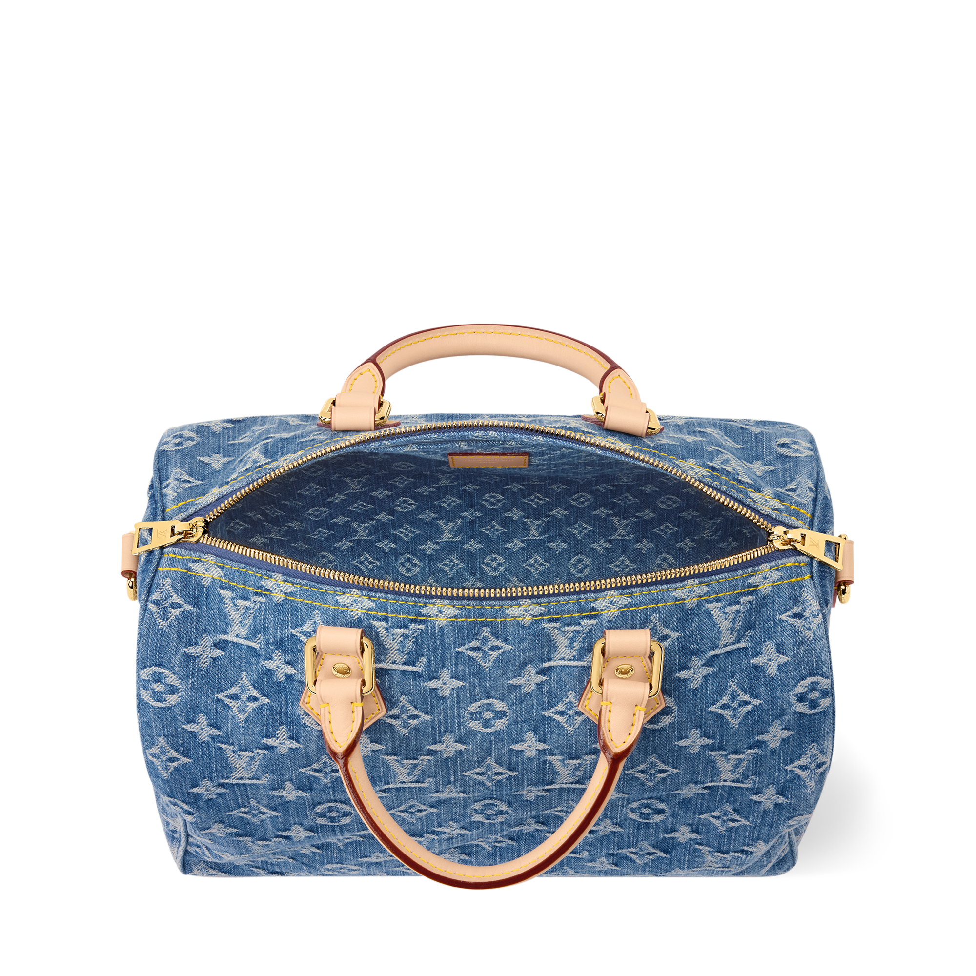 Speedy Soft 30 モノグラム デニム - M14430 ブルー