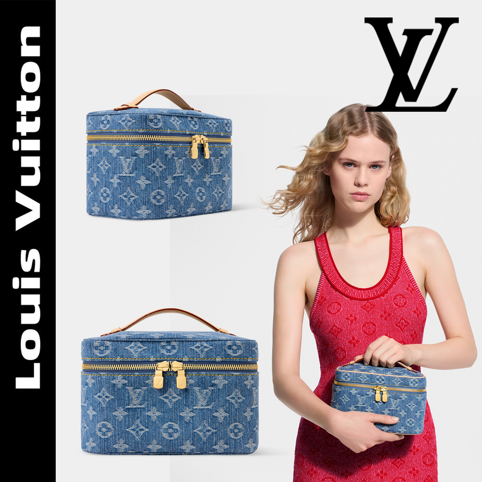 Nice Mini Monogram キャンバス - M27946 ブルー