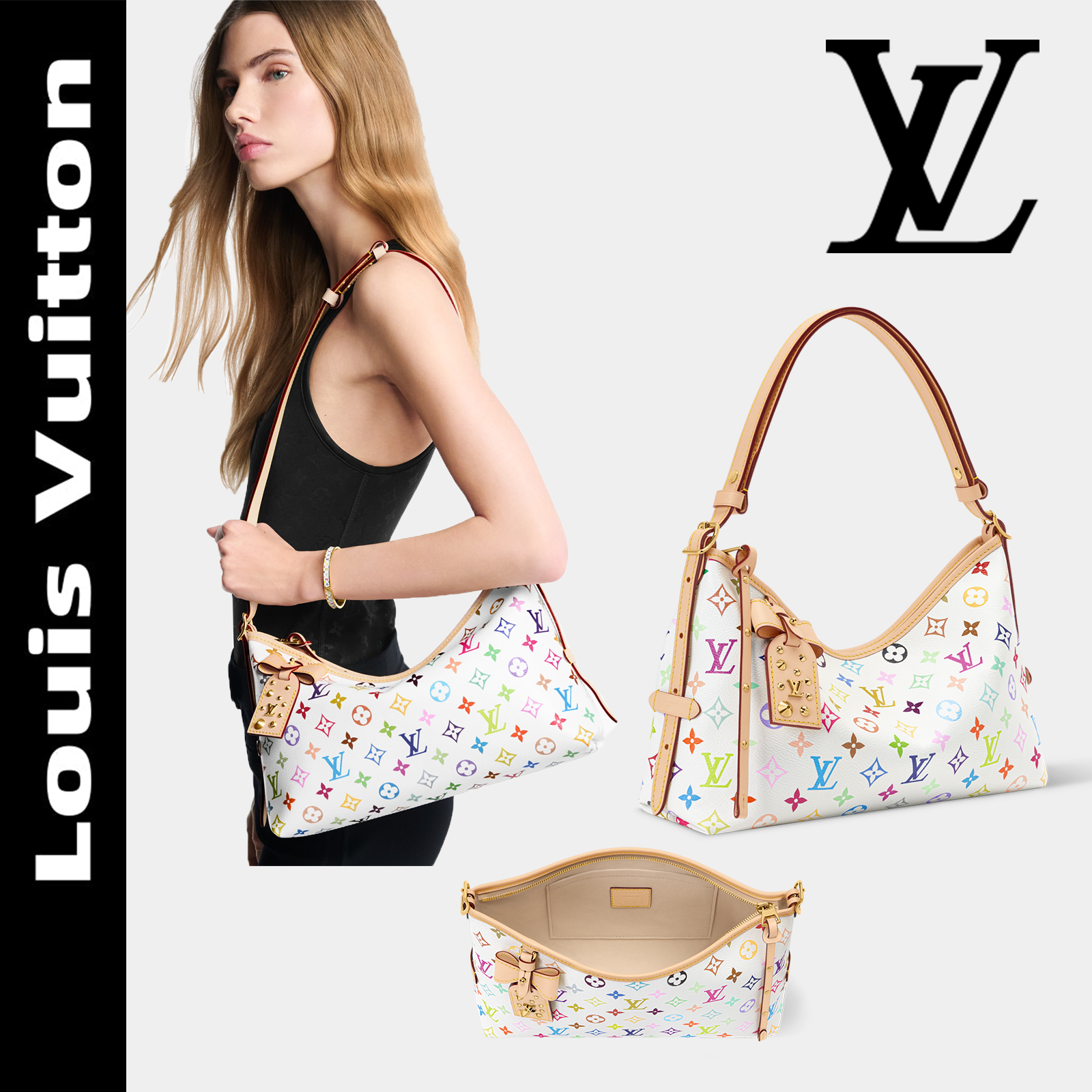 LV x TM キャリーオール イースト ウエスト - M27578 ホワイト