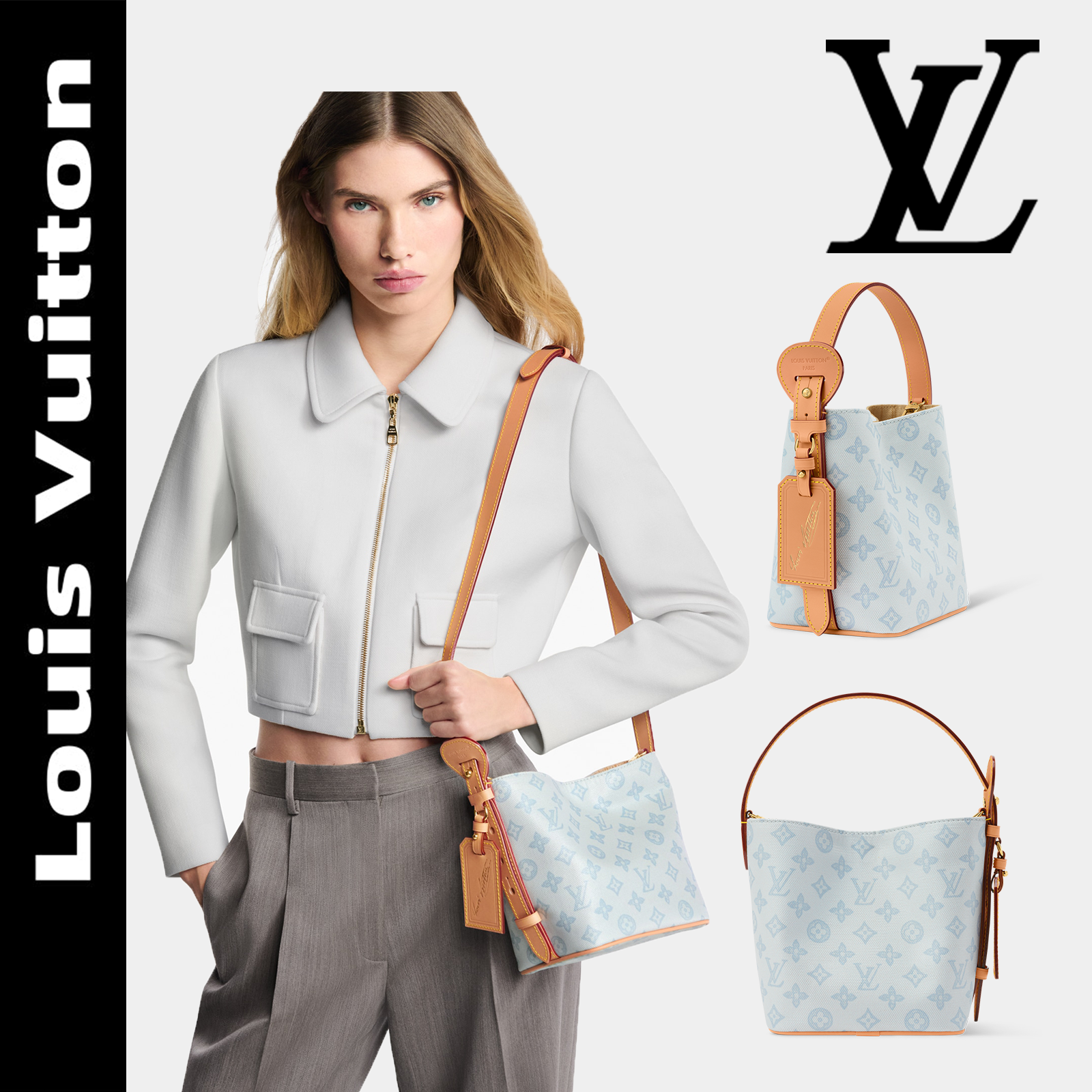 LV ルイ・ヴィトン オールイン BB - M27529 ブルー